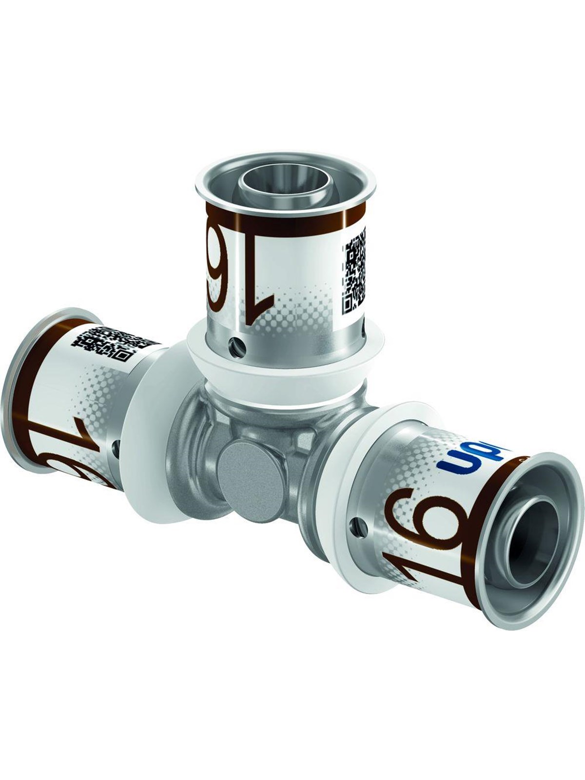 Uponor S-press Plus Pres Tee 20 mm - Alu Pex Systeme - 1070561