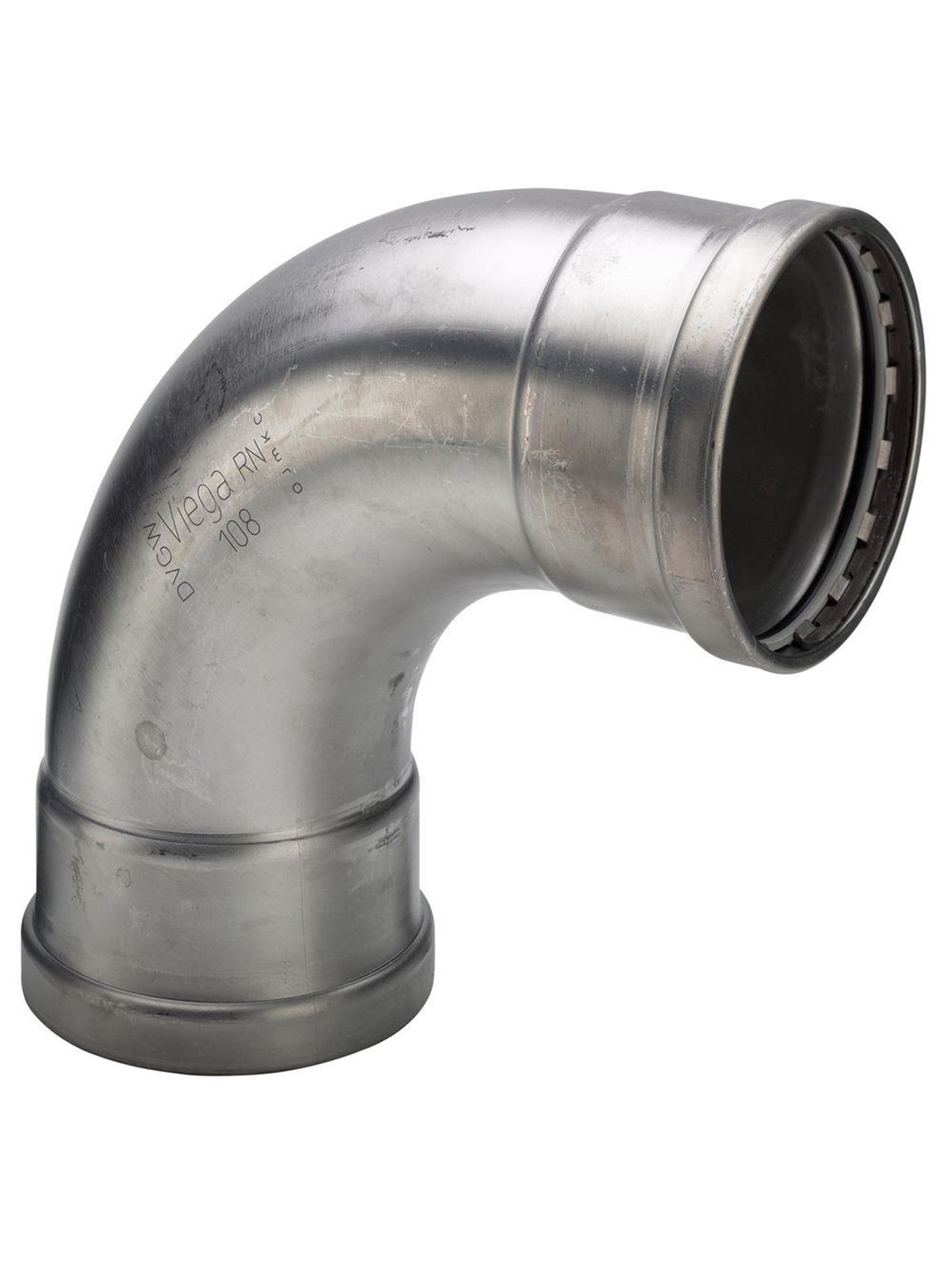 Viega Sanpress Inox XL bend 90° 76.1 Stainless steel/bright 482596 Image