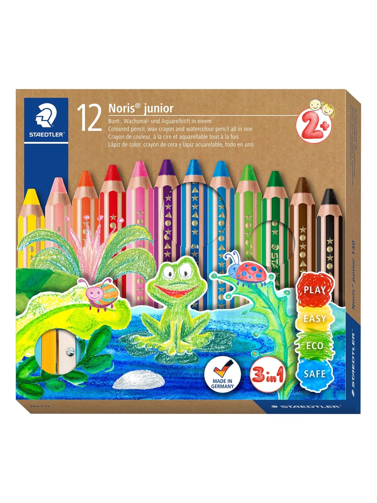 Staedtler Coloured Pencil Noris 12p 100% Pefc - Utensilien Zum Schreiben Und Zeichnen - 140 C12
