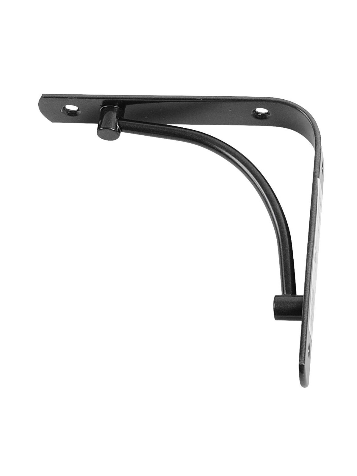 Home>it Shelf Bracket Circle 125 x 125mm - Anthracite - Halterungen Scharniere - 16541