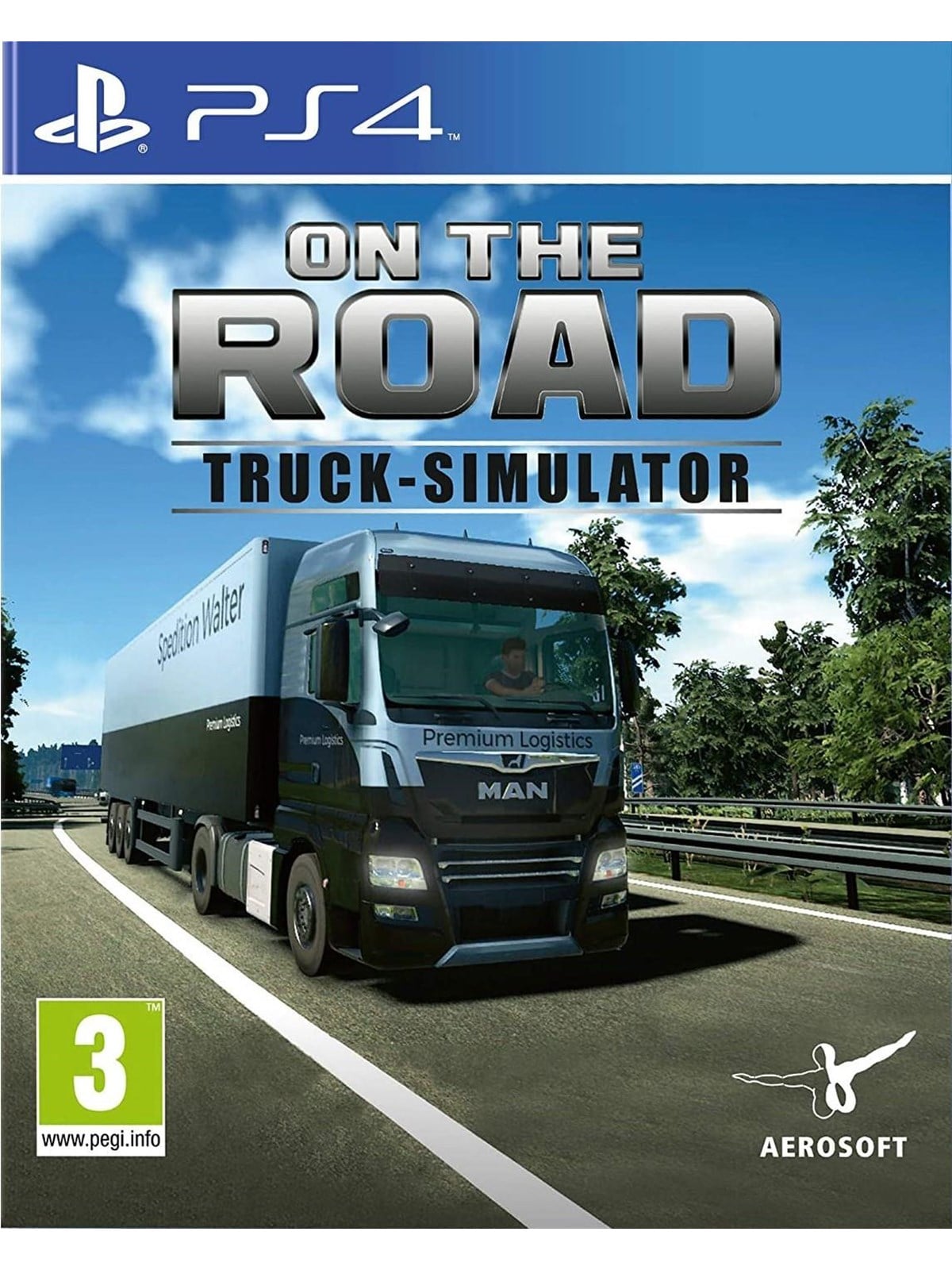 On The Road: Truck Simulator - Sony Playstation 4 - Rennspiel - Pegi 3 - Spiele - 4015918150491