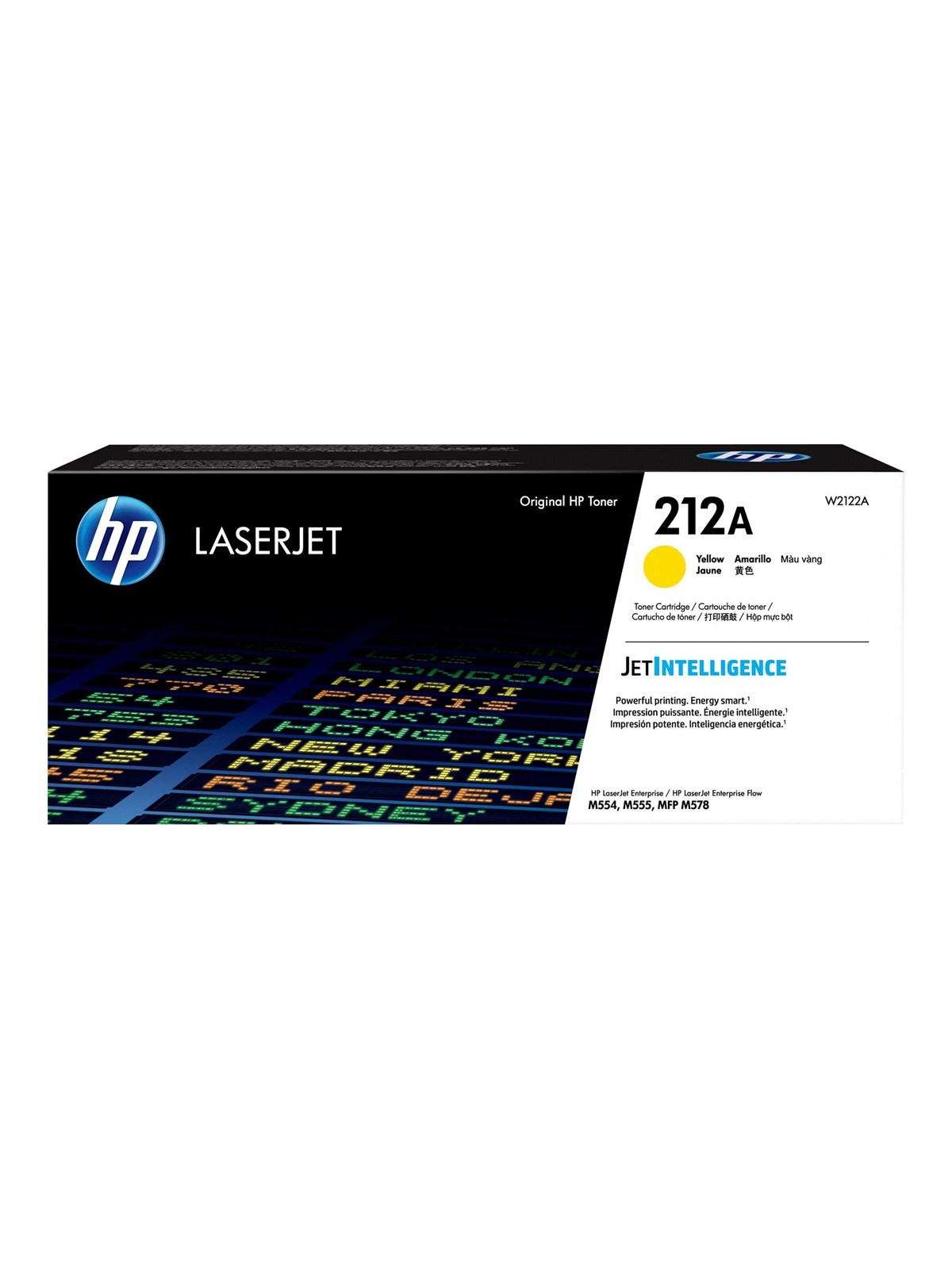 HP 212a / W2122a Yellow Toner - Druckerzubehoer Tinte Toner