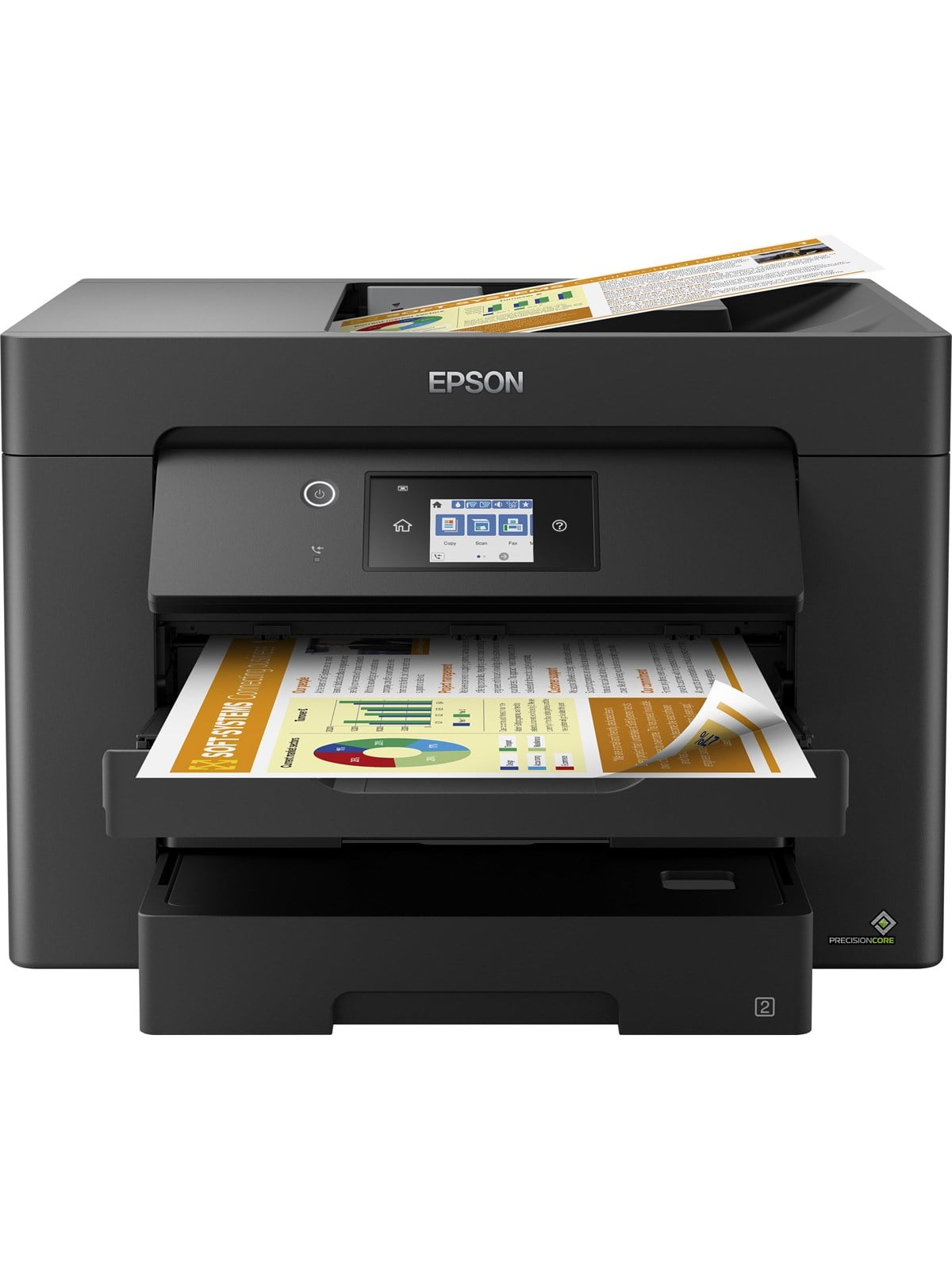 Epson Workforce Wf-7830dtwf A3 All in One Multifunktion - Farbe - Tinte - Drucker - C11ch68403- Drucker