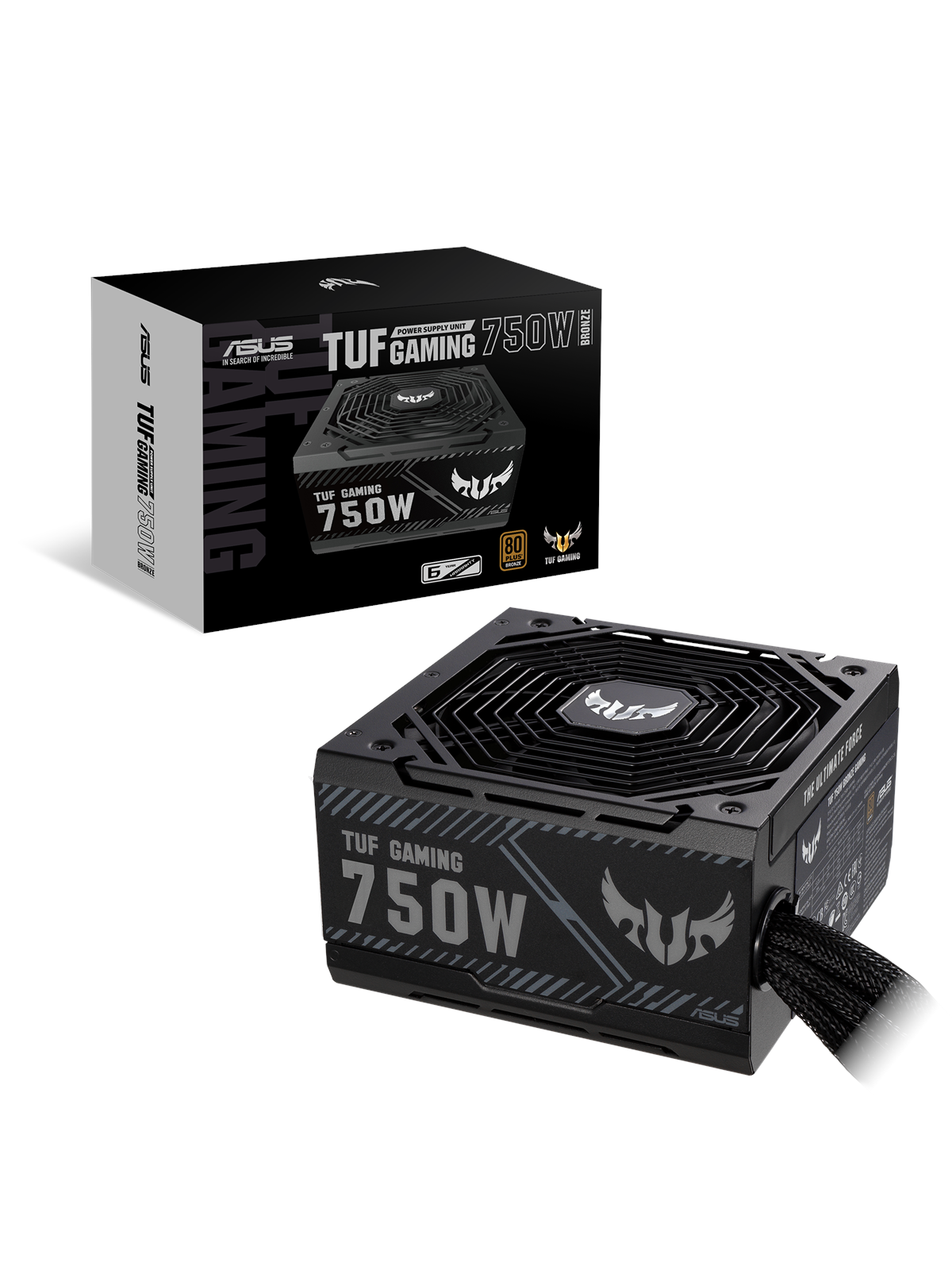 Asus Tuf Gaming 750b Netzteile - 750 Watt - 135 mm - Atx - 80 Plus Bronze Zertifiziert - 90ye00d0-b0na00