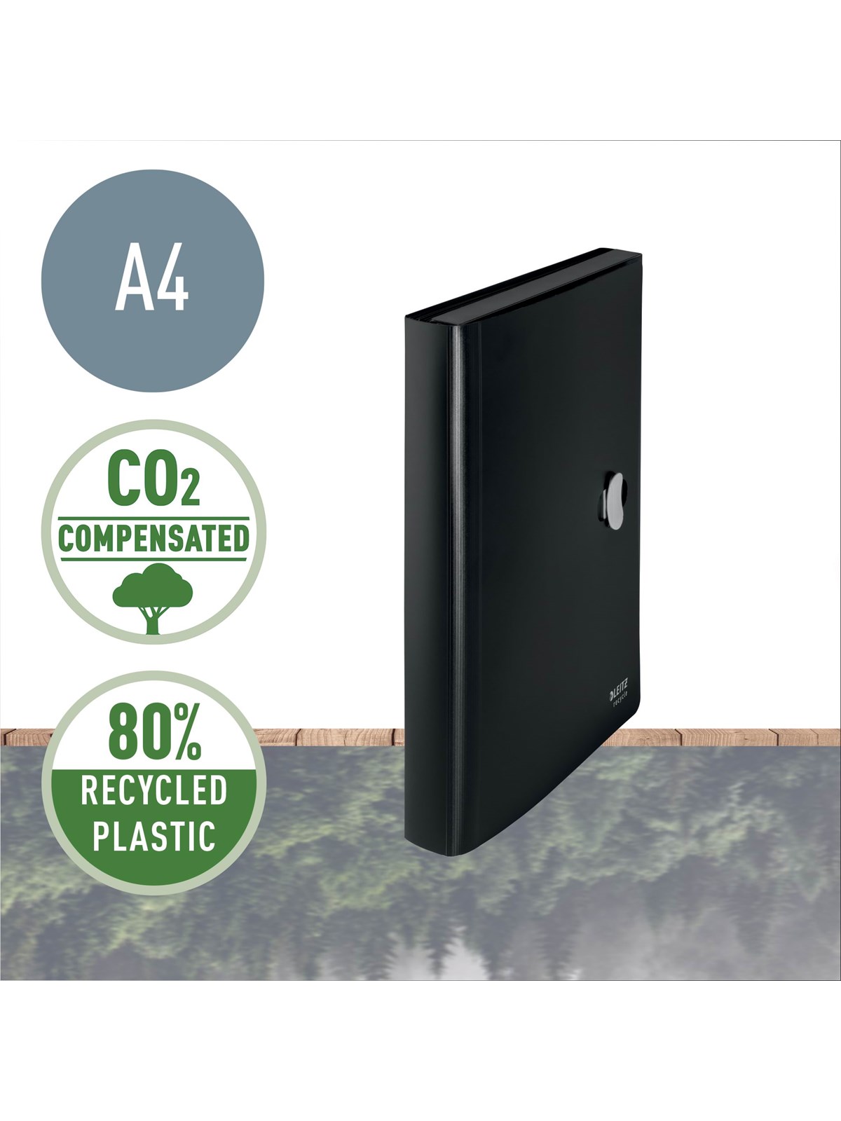 Leitz Recycle Projektmappe, Schwarz - Mappenund Clipboards - 46240095