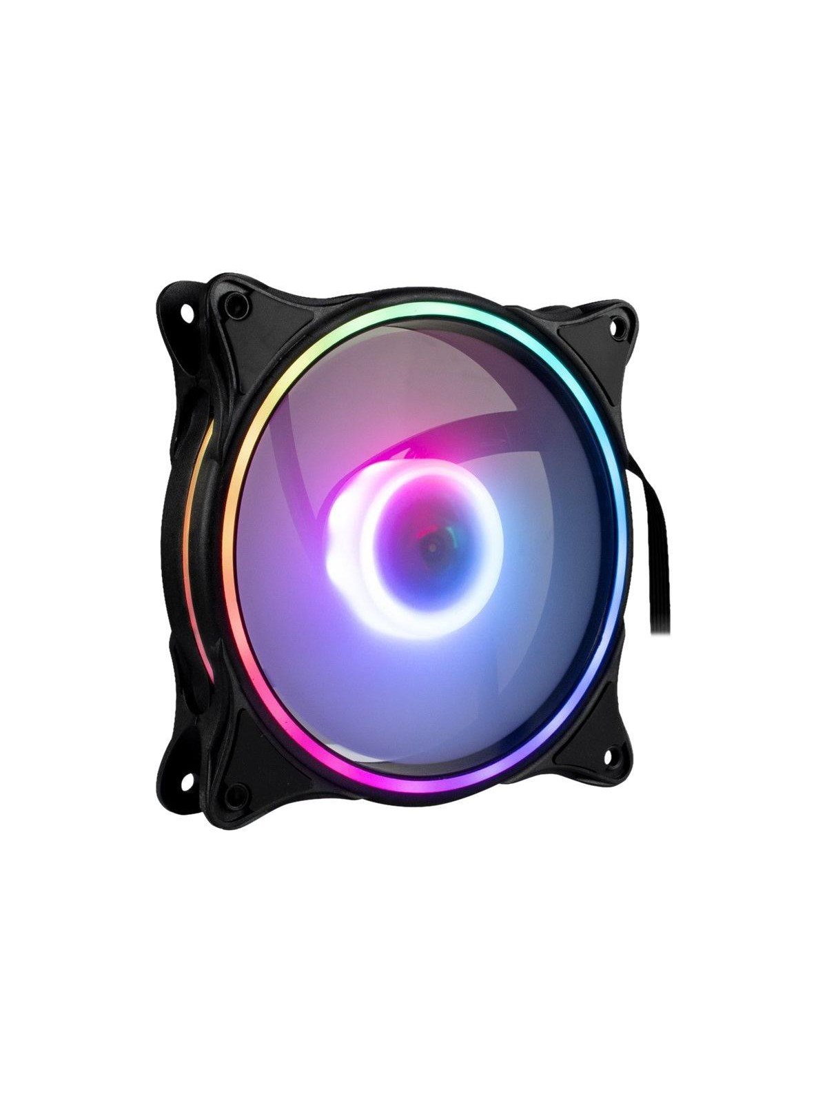 Inter-tech Argus Rgb-fan Set Rs-08 - Gehäuselüfter - 120mm - Schwarz - Gehaeuseluefter - 88885541