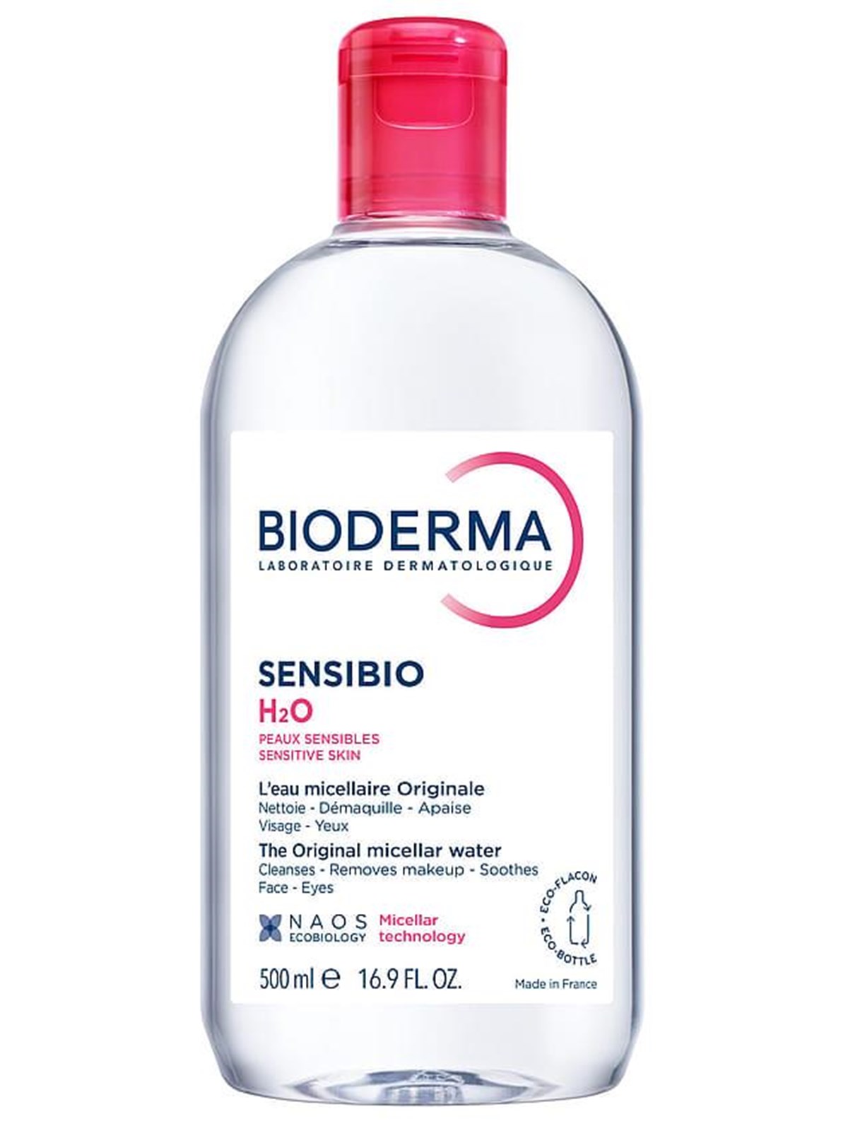 Bioderma Crealine/sensibio H2o Micellar Solution - 500 ml - Gesichtspflege - 65451