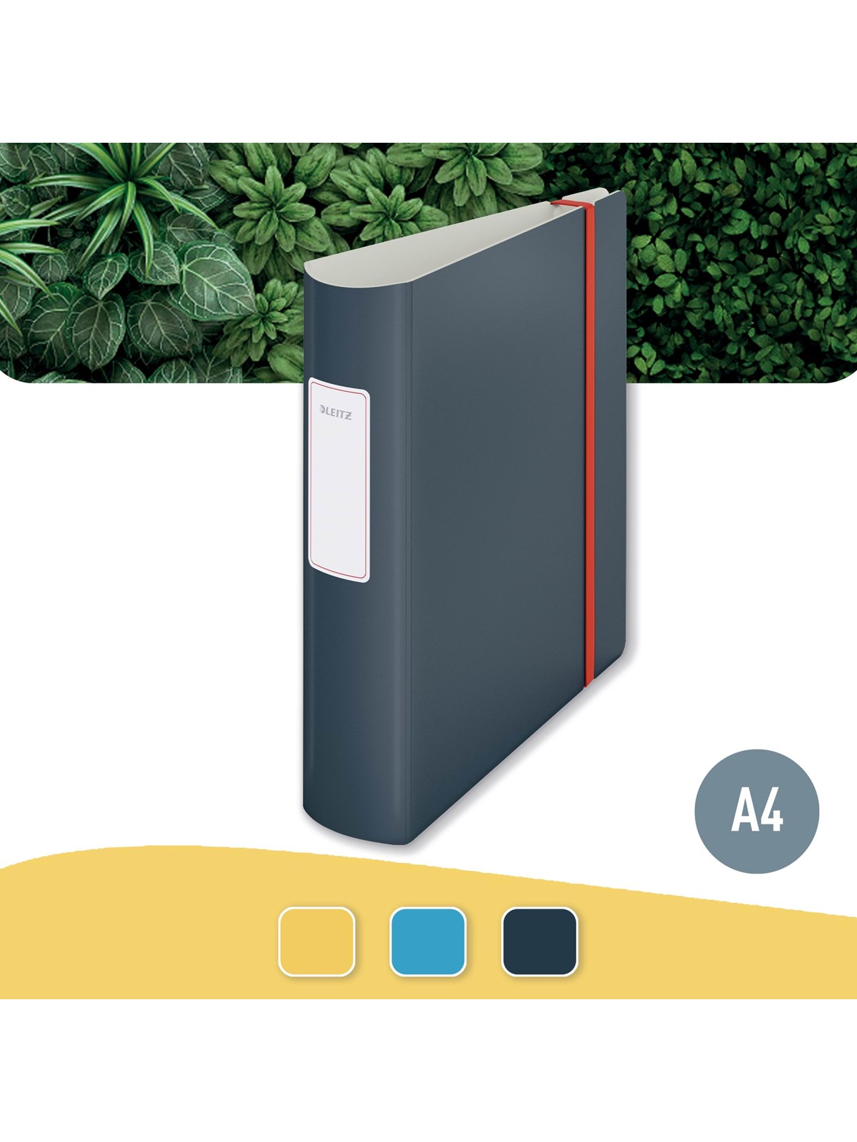 Leitz Qualitäts-ordner 180° Active Cosy Samtgrau - Briefordner Und Ringmappen - 10380089