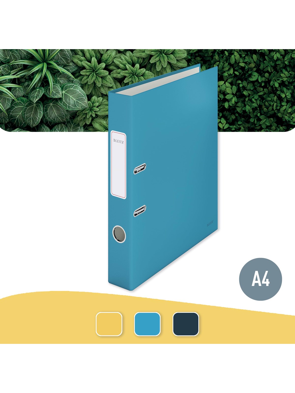Leitz Qualitäts-ordner 180° Cosy Soft-touch Sanftes Blau - Briefordner Und Ringmappen - 10620061