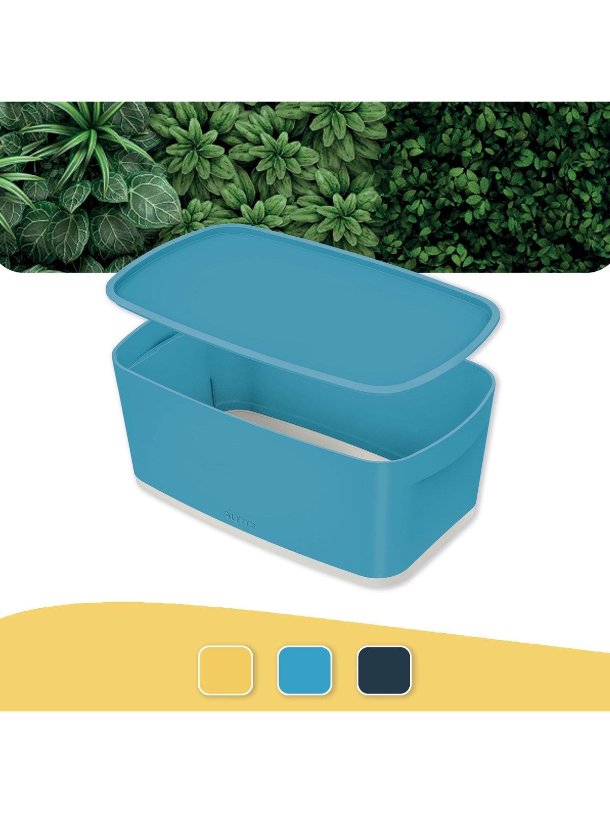 Leitz Mybox Cosy Klein Mit Deckel, Aufbewahrungsbox Sanftes Blau - Archivierung Und Aufbewahrung - 52630061