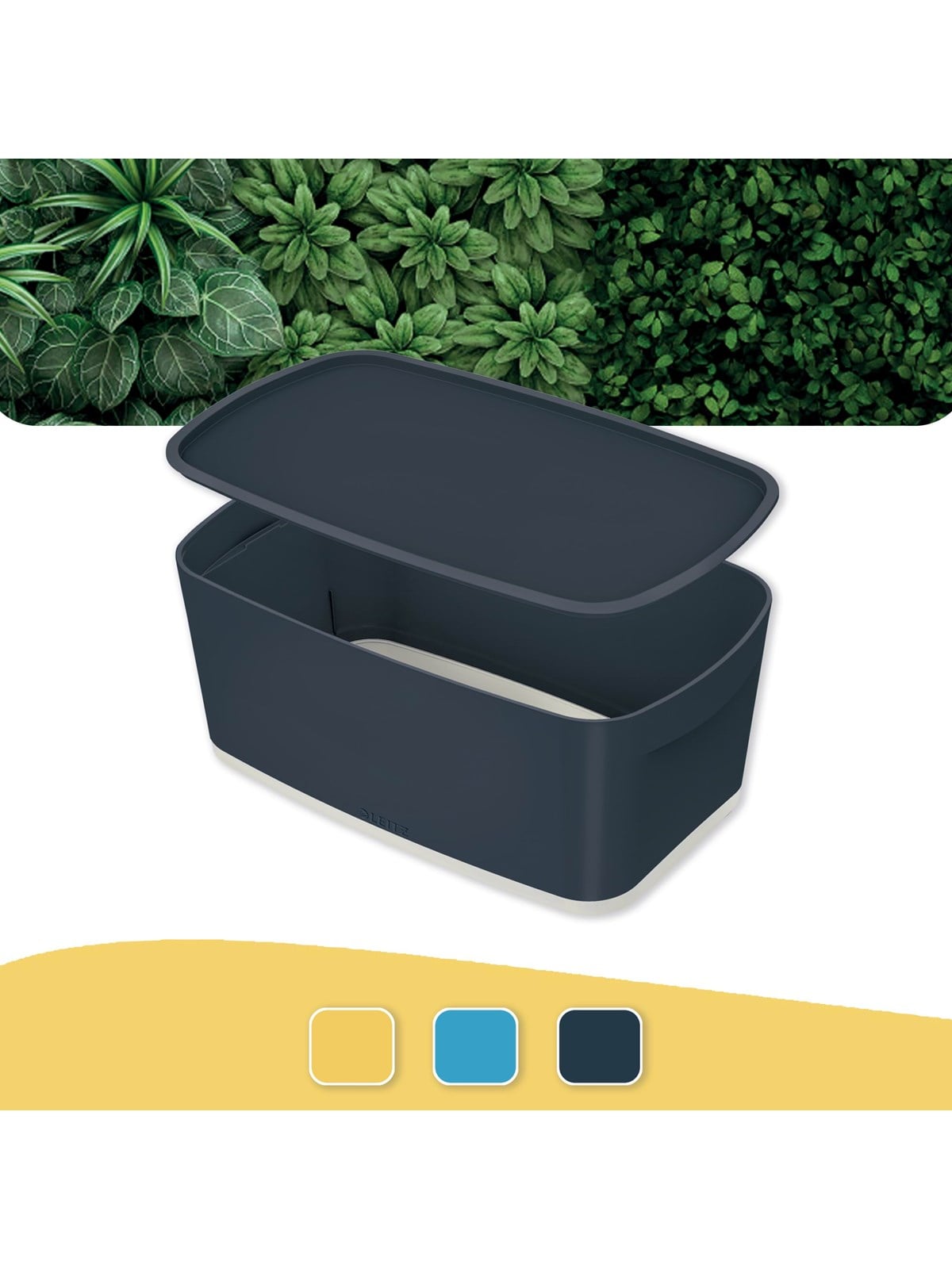 Leitz Mybox Cosy Klein Mit Deckel, Aufbewahrungsbox Samtgrau - Archivierung Und Aufbewahrung - 52630089