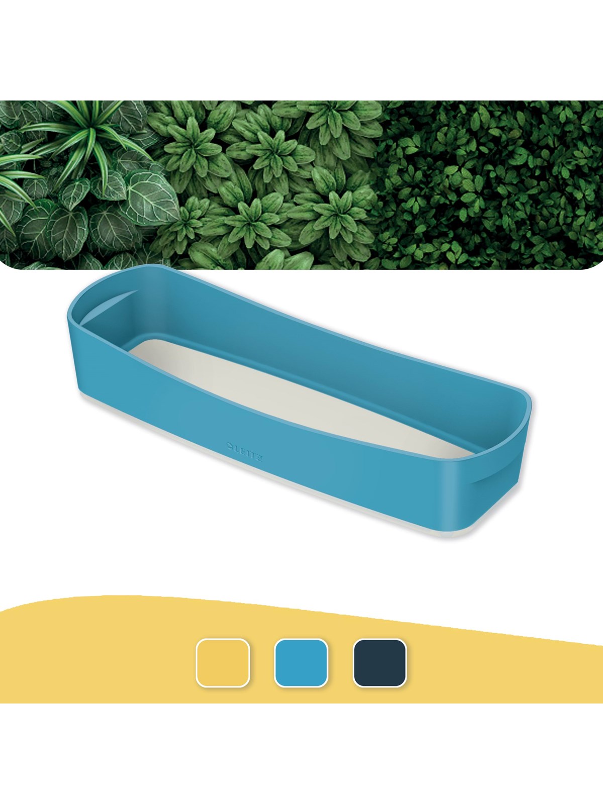 Leitz Mybox Cosy Aufbewahrungsschale Länglich Sanftes Blau - Archivierung Und Aufbewahrung - 52650061