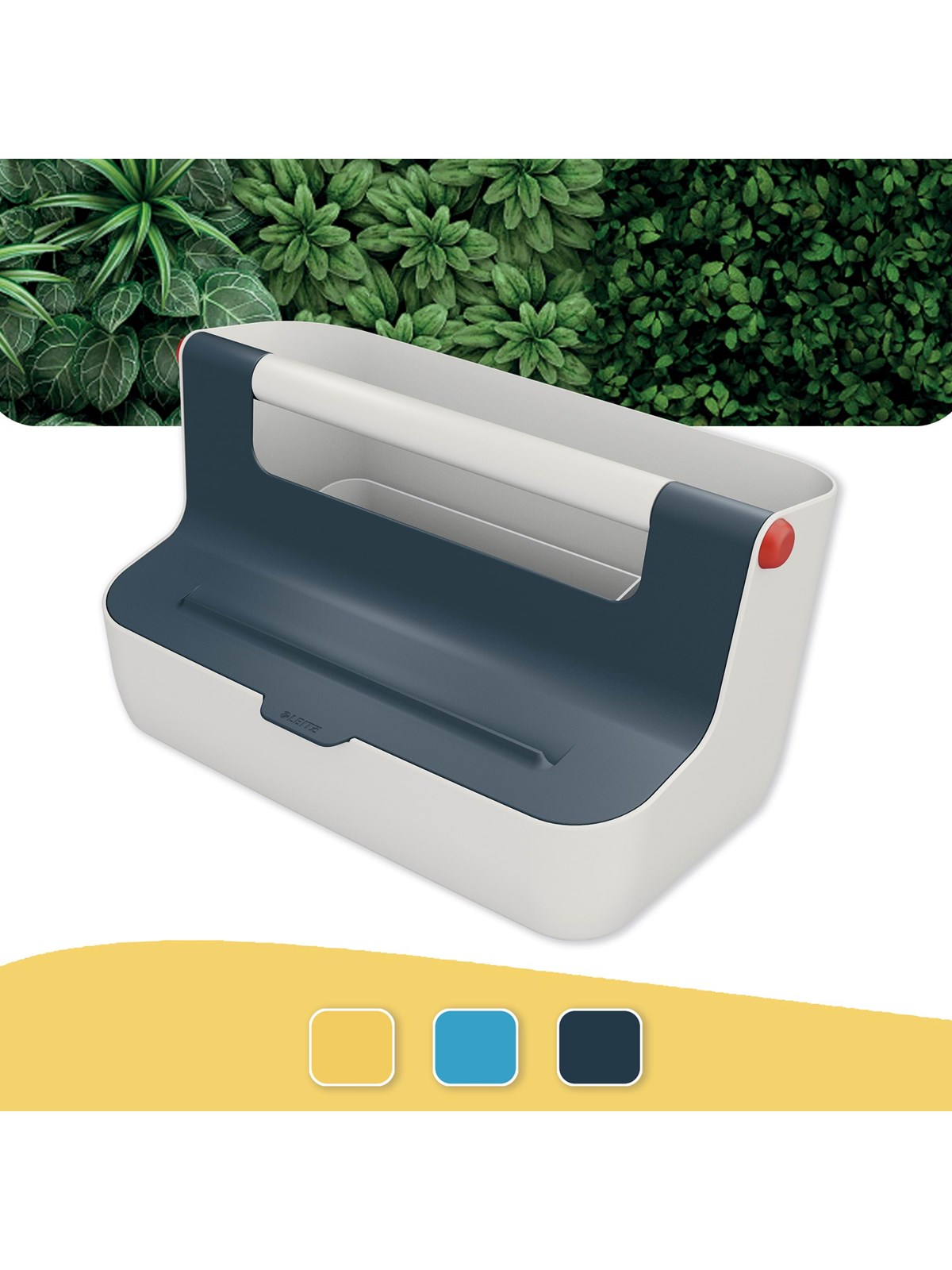 Leitz Cosy Mobile Aufbewahrungsbox Samtgrau - Archivierung Und Aufbewahrung - 61250089