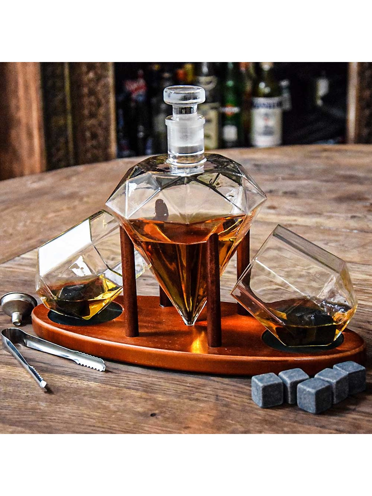 Mikamax Deluxe Diamond Decanter Set - Gadget - 04977