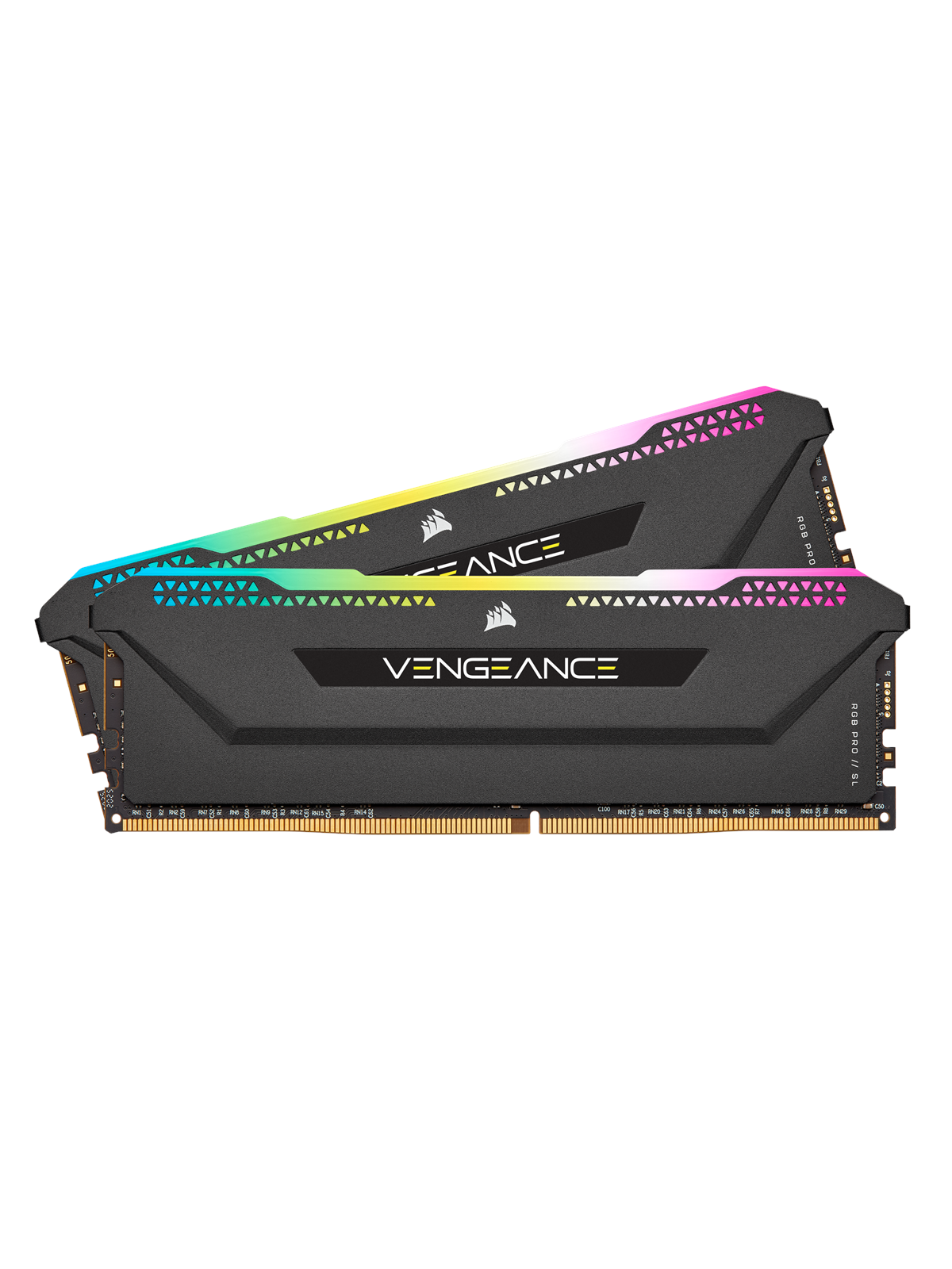 Corsair Vengeance Rgb Pro SL Ddr4-3200 - 16gb - Cl16 - Dual Channel (2 Pcs) - Amd Optimized - Schwarz Mit Rgb - Ram - Cmh16gx4m2z3200c16