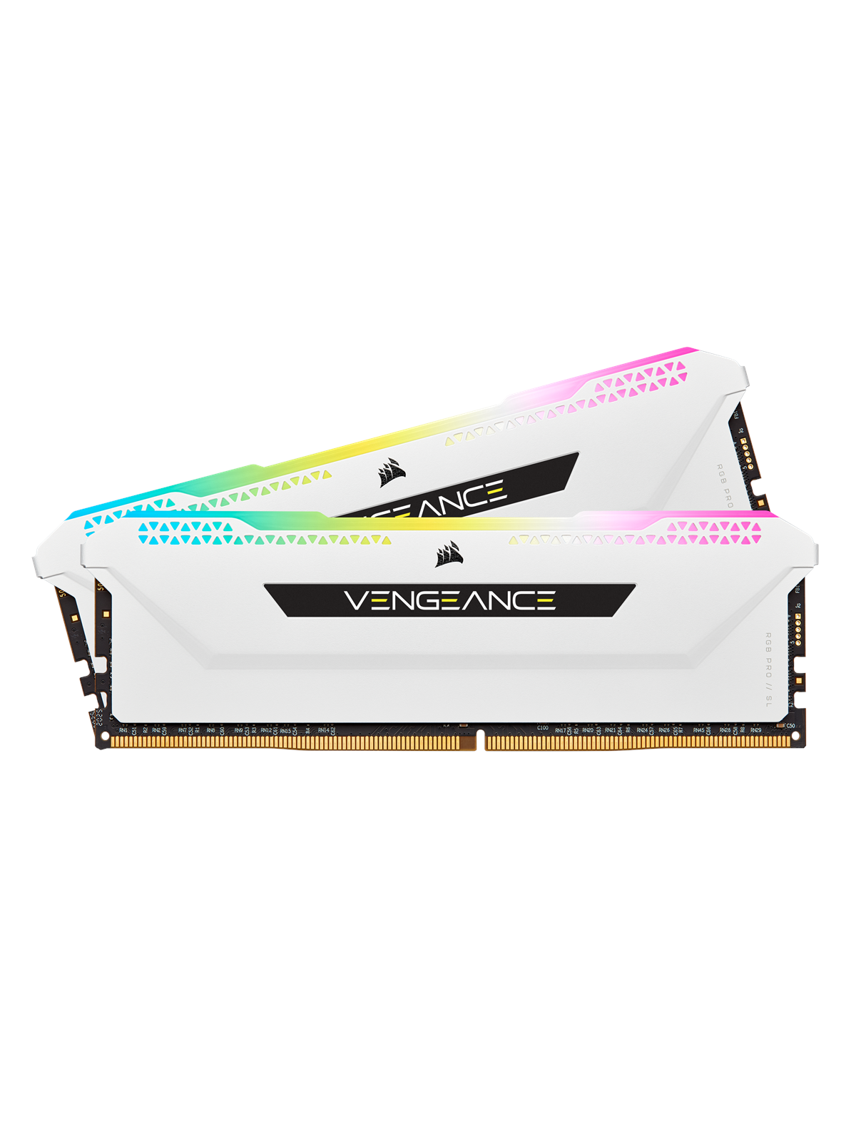 Corsair Vengeance Rgb Pro SL Ddr4-3200 - 16gb - Cl16 - Dual Channel (2 Pcs) - Intel Xmp - Weiß Mit Rgb - Ram - Cmh16gx4m2e3200c16w