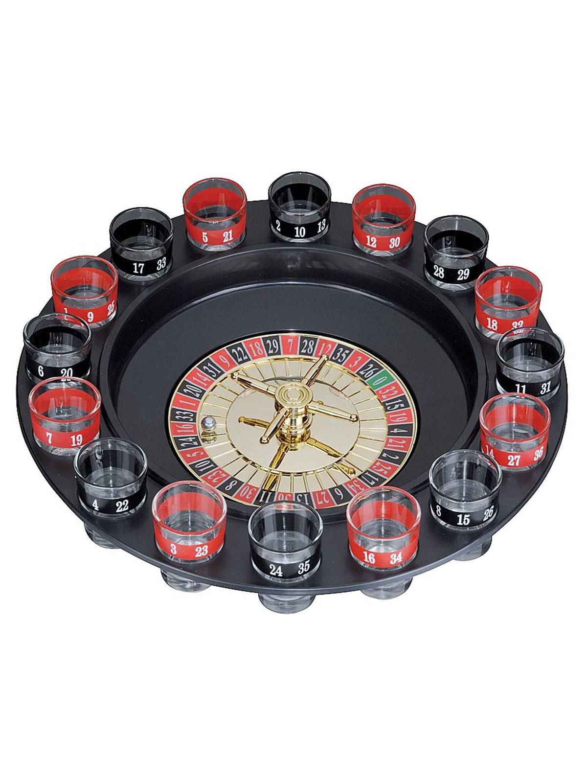Mikamax Drinking Roulette - Brettspiele - 00252