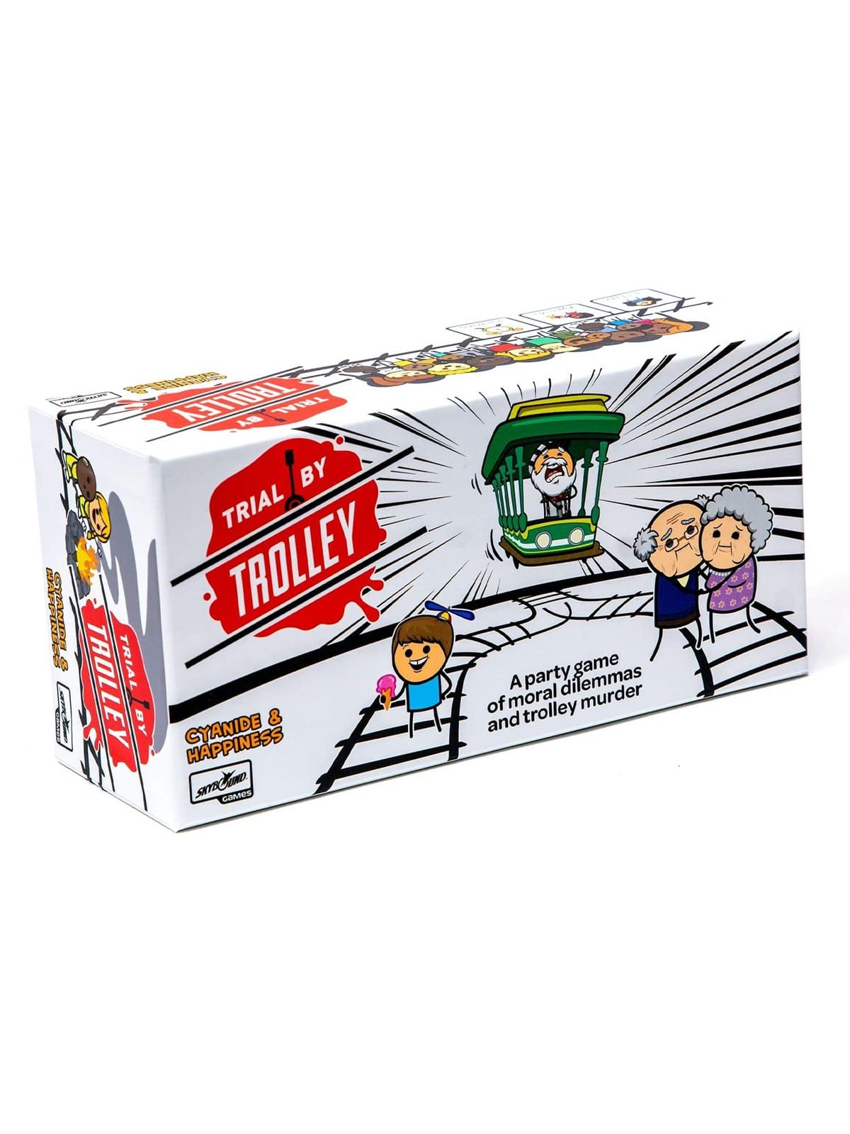 Lucky Duck Games Trial by Trolley (EN) - Brettspiele - Ldg3203