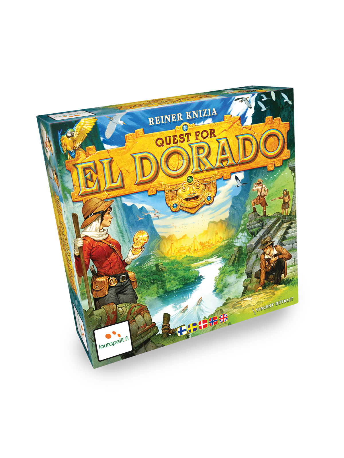Lautapelit Quest For El Dorado (Nordic+EN) - Brettspiele - Lpfi7465