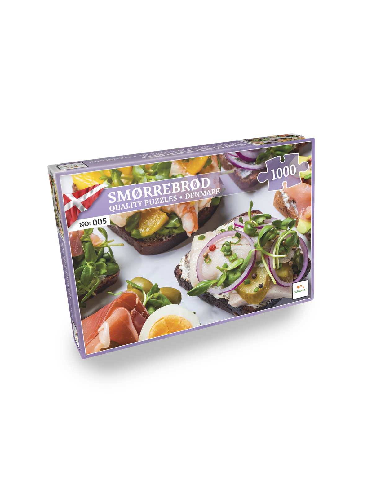 Lautapelit Smørrebrød (1000 Pieces) - Puzzle - Lpfi7622