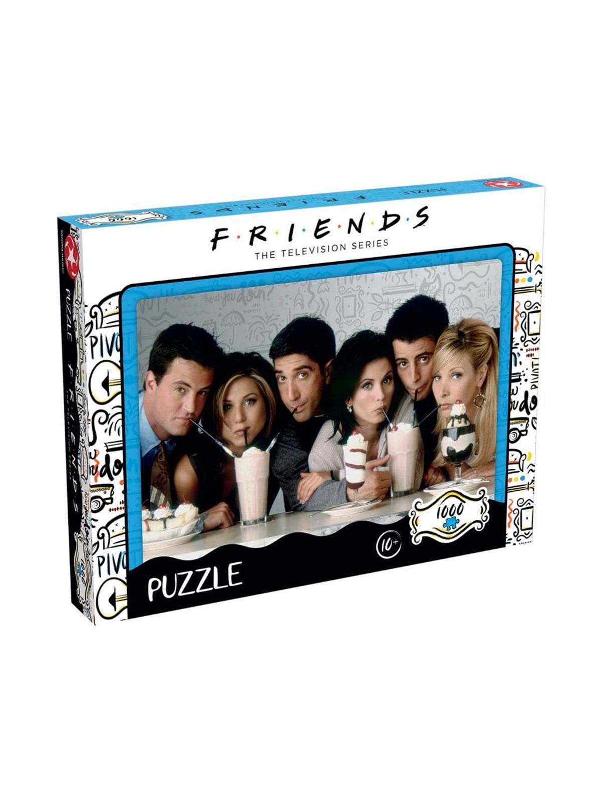 Winning Moves Puzzle - Friends - Milkshake (1000 Pieces) - Win3960