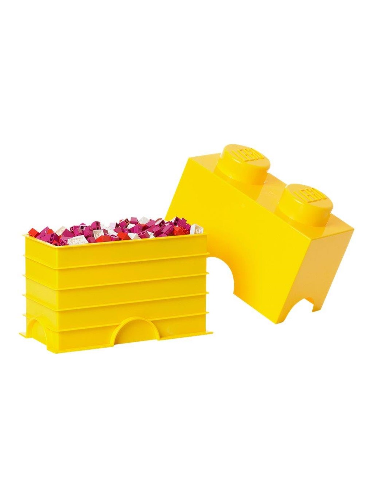 Lego Storage Brick 2 - Yellow - Kinderzimmer - 40021732
