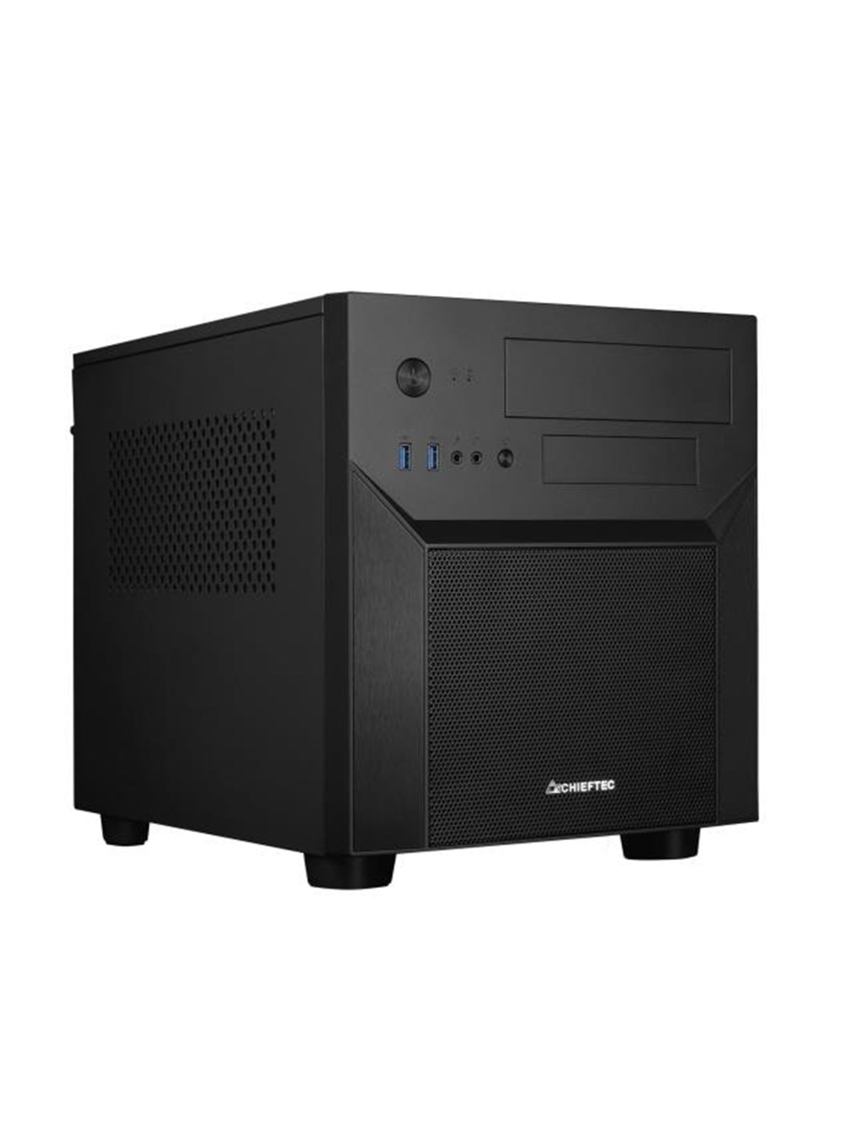 Chieftec Pro Cube - Gehäuse - Tower - Schwarz - Gehaeuse - Ci-02b-op