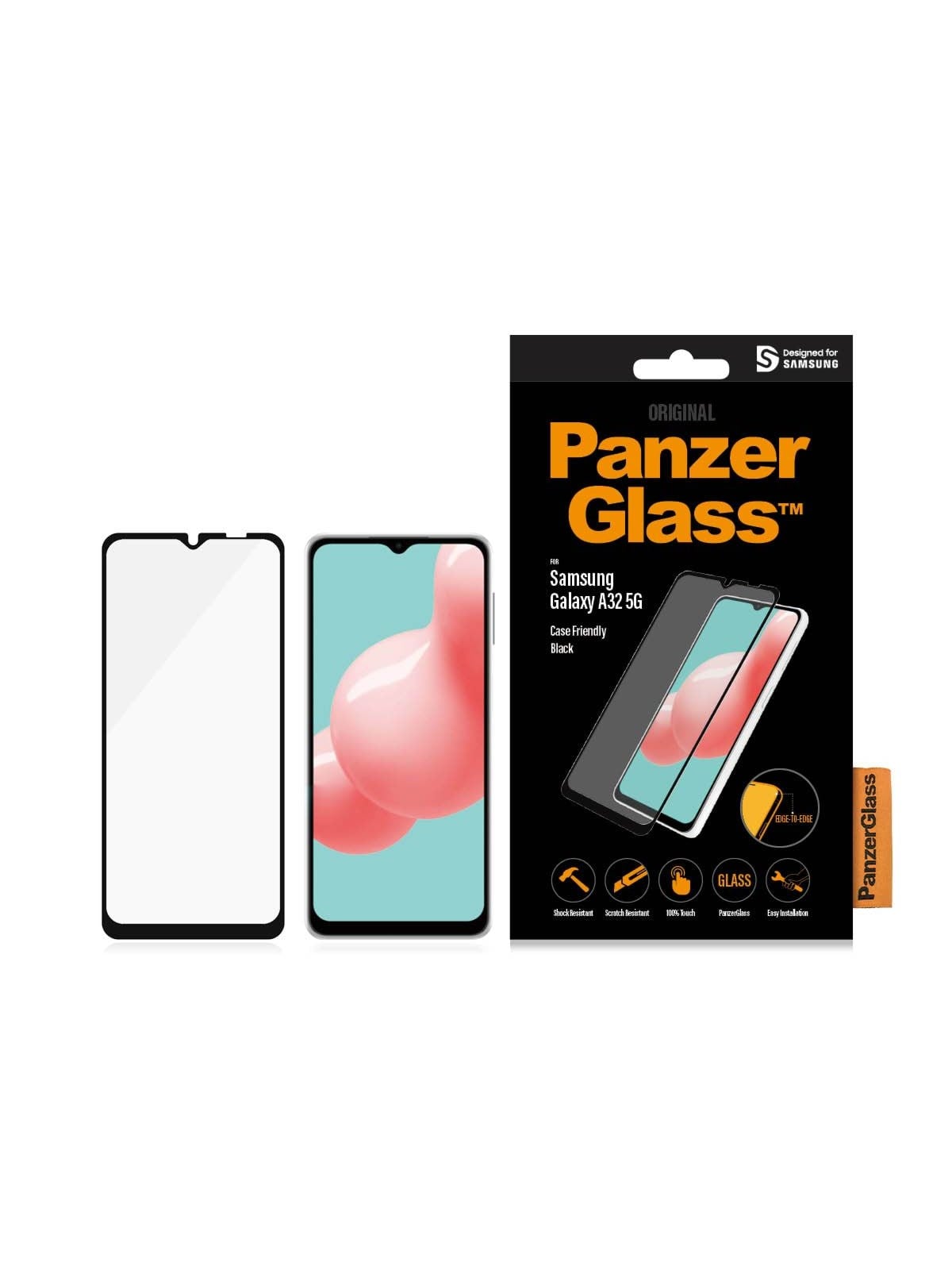 Panzerglass Screen Protector Samsung Galaxy A32 5G | M12 - Handys Schutzfolie - Panzer7252