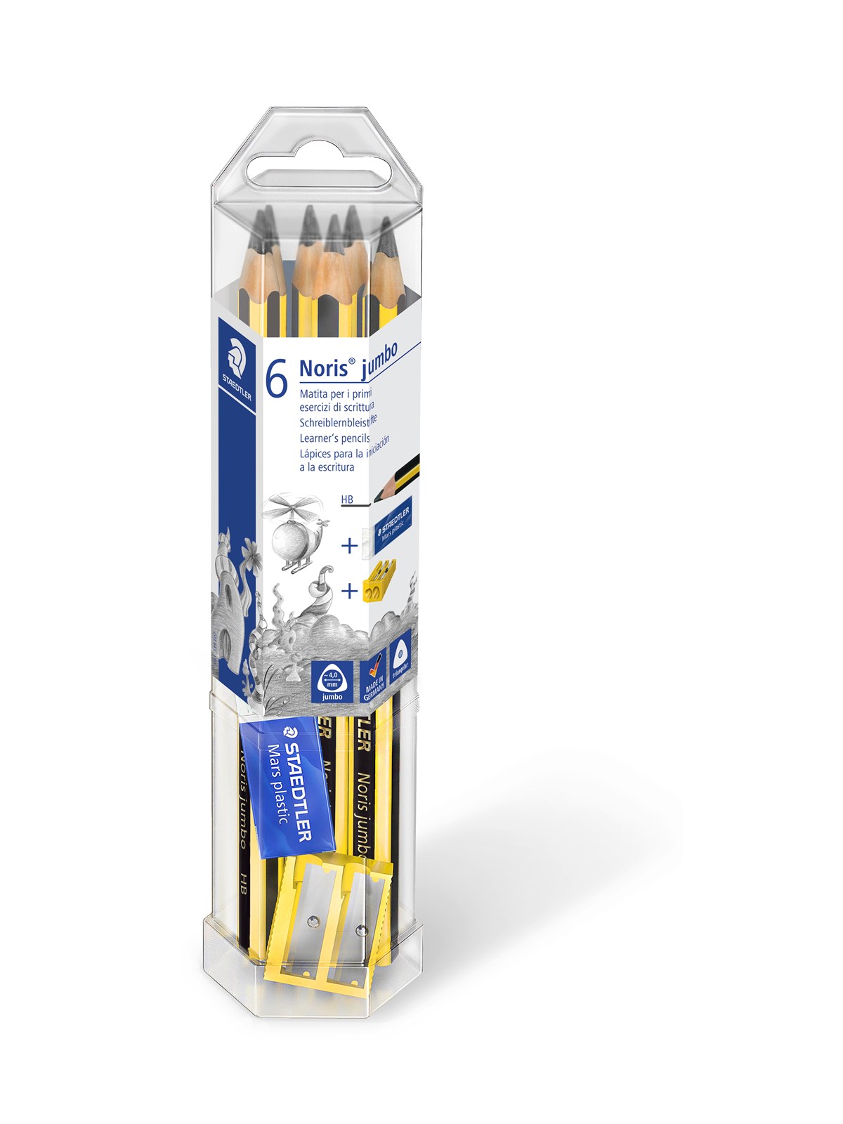Staedtler Set Pencil NC Jumbo HB Fsc 100% - Utensilien Zum Schreiben Und Zeichnen - 61 119