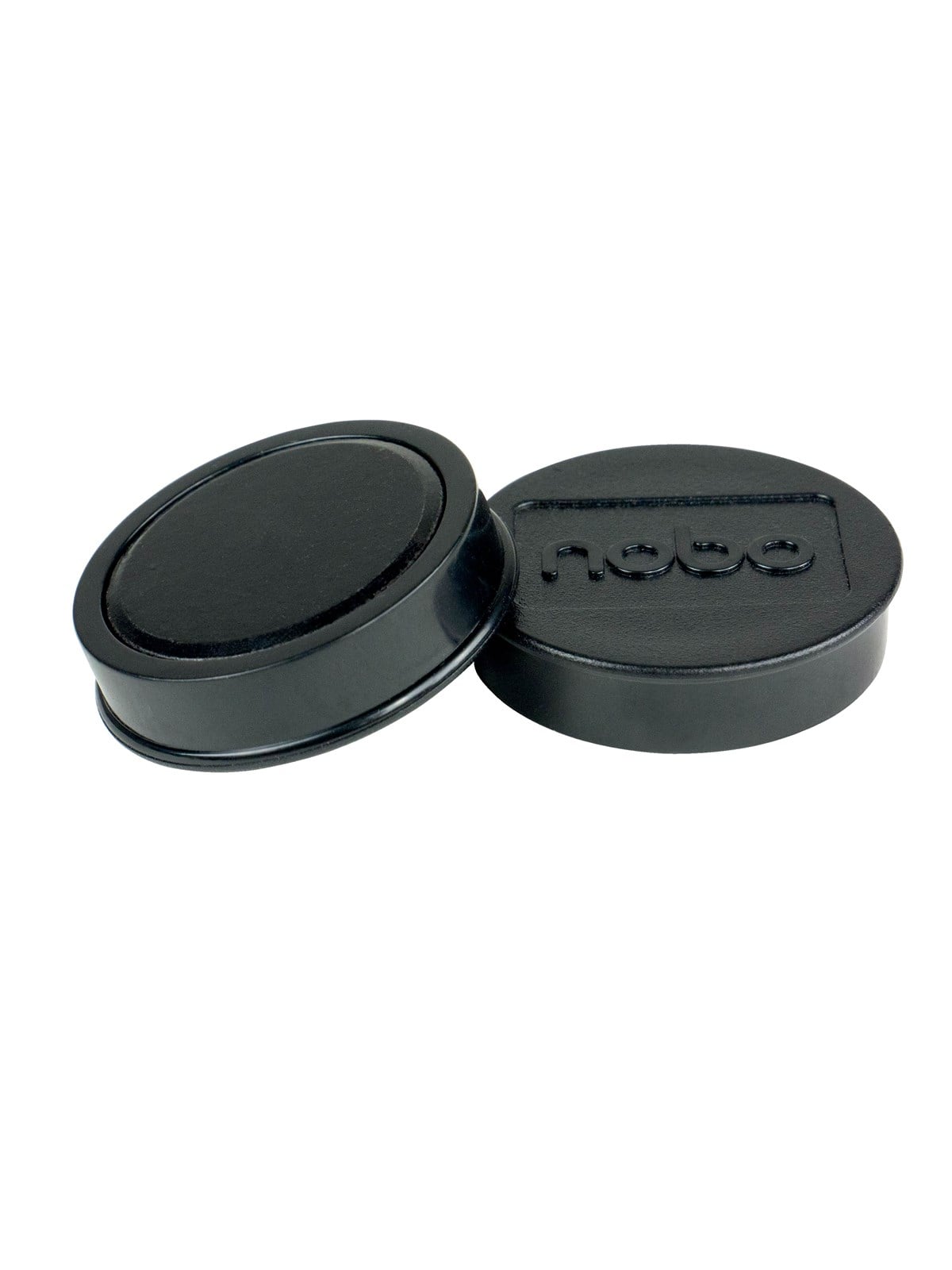 Nobo Magnete, 38 mm, Extra Stark, 10 Stück, Farbig Sortiert Schwarz - Konferenz Und Praesentation - 1915305
