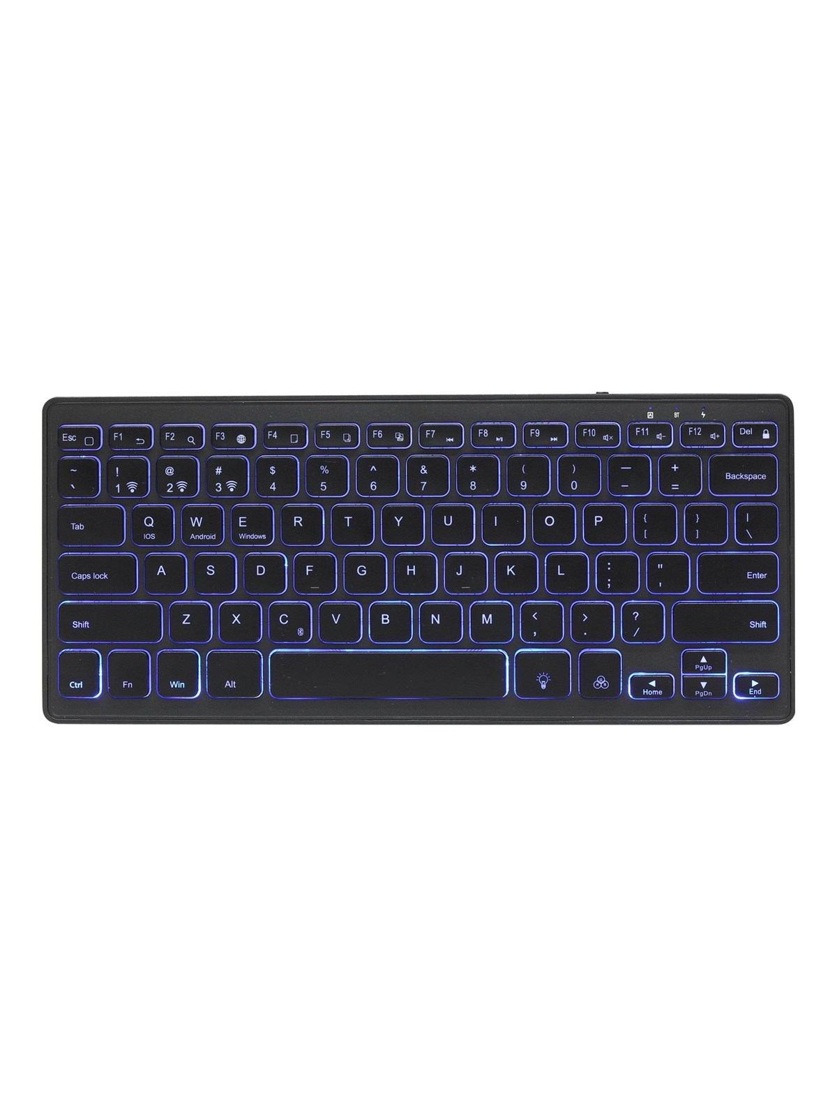 Gembird Kb-btrgb-01-de - Keyboard - Qwertz - German - Black - Tastaturen - Deutsch - Schwarz