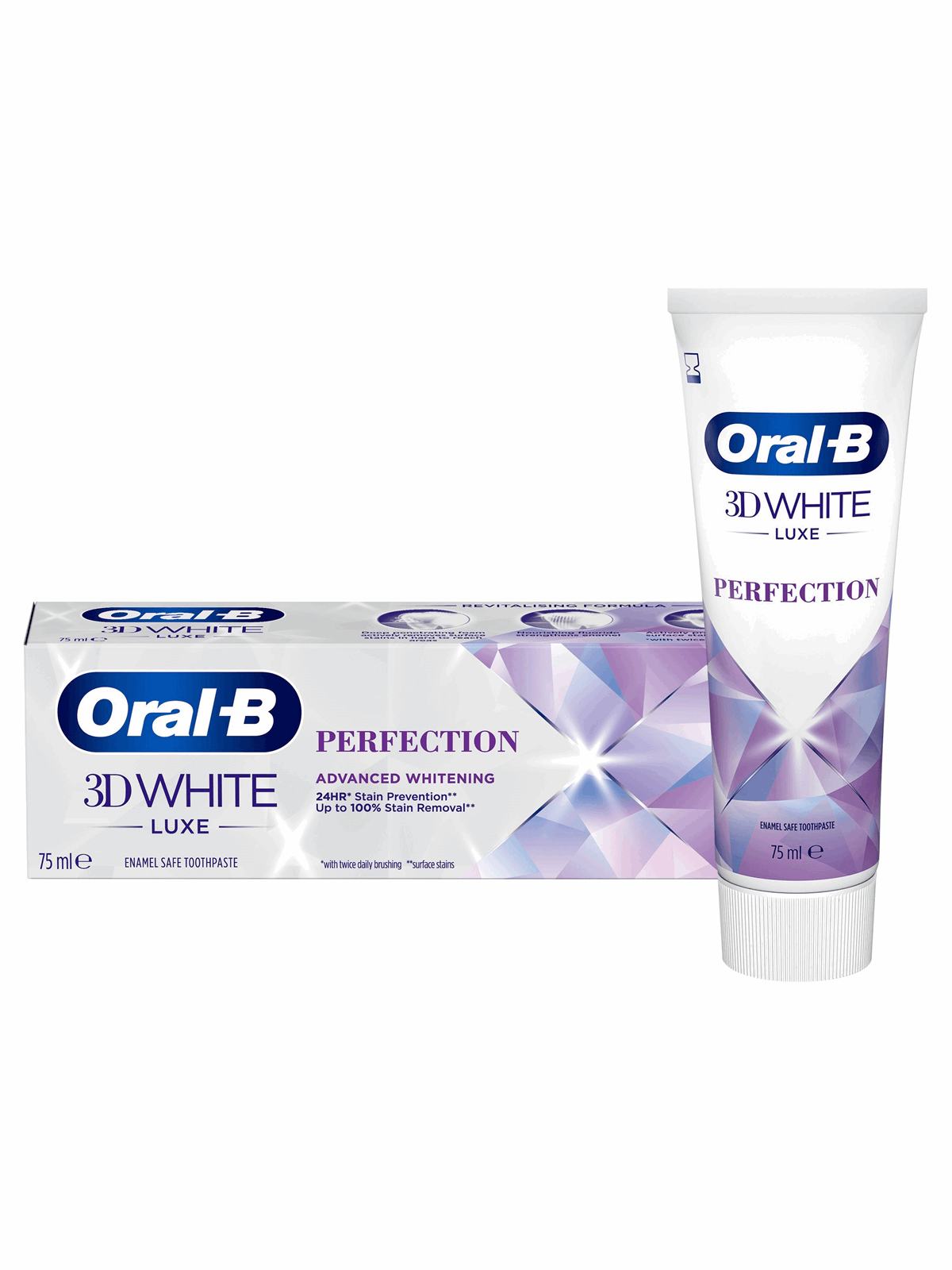 Oral-b Zahnpasta 3dw Luxe Perfection 75 ml - Elektrische Zahnbuersten - 4084500739253