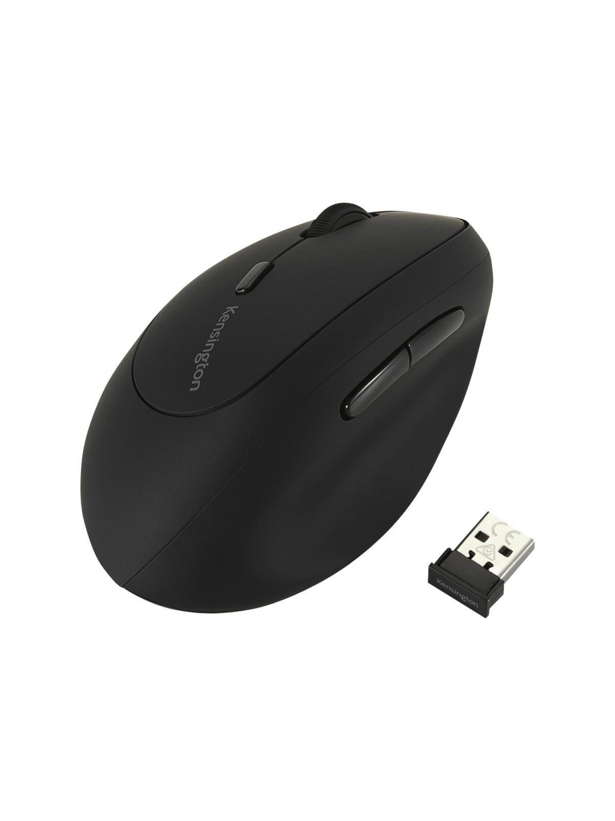Kensington Pro Fit Ergo Wireless Maus Für Linkshänder - Vertical Mouse (Schwarz) - K79810ww