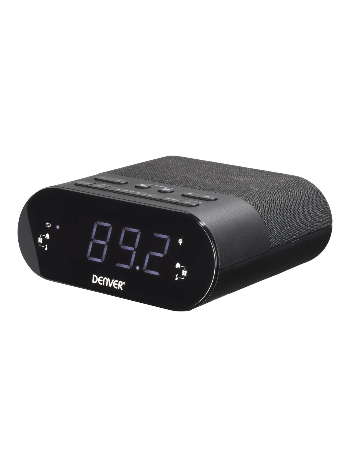 Denver Crq-107 - Clock Radio - FM - Dab Netzwerk Und Radiowecker