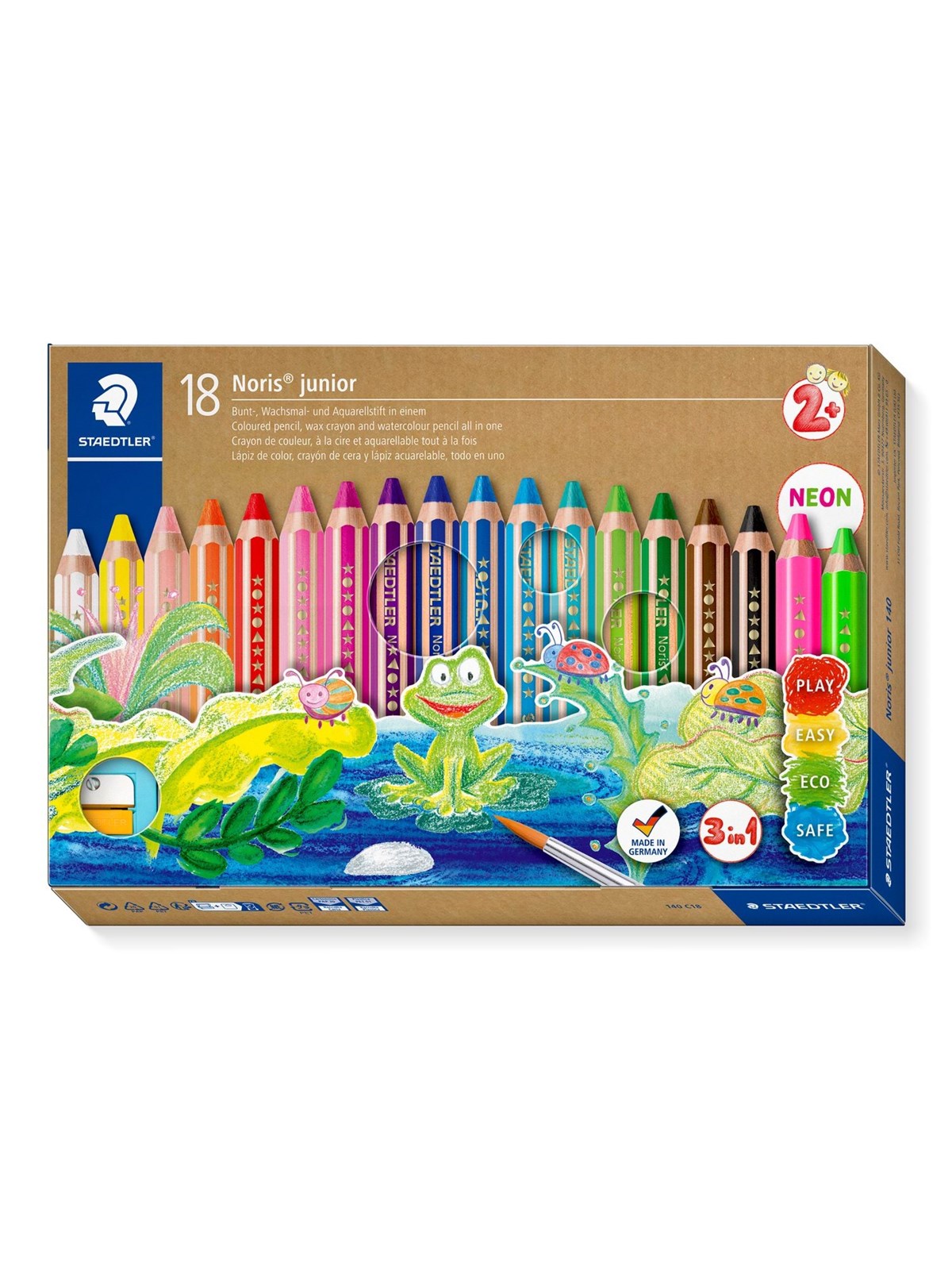 Staedtler Coloured Pencil Noris 18p 100% Pefc - Utensilien Zum Schreiben Und Zeichnen - 140 C18