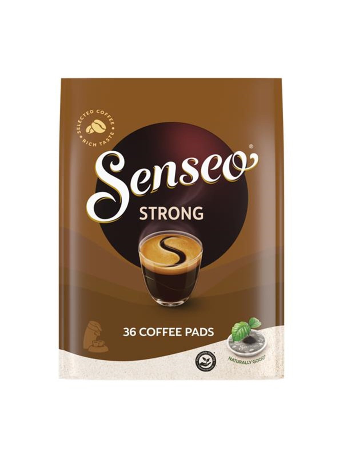 Senseo Pads Coffee Strong (Medium Kop) - 36 Pcs - Kaffeezubereitung - 4051607