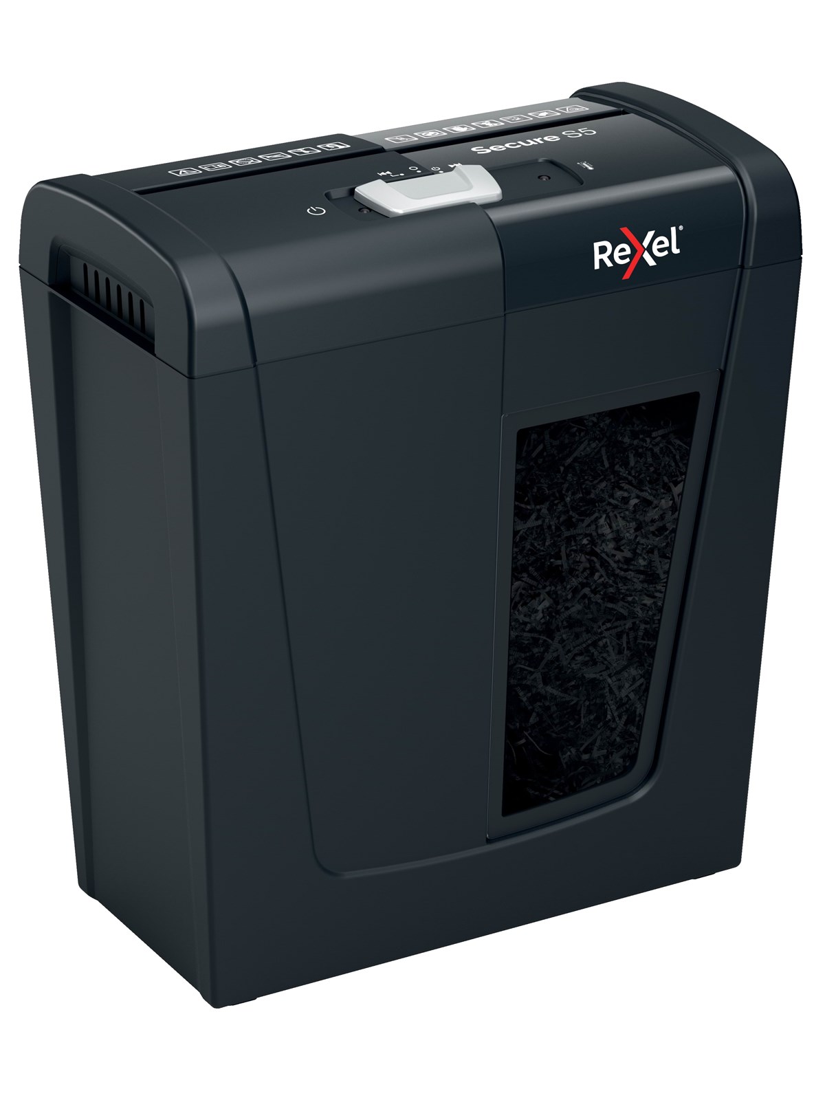 Rexel Secure S5 Aktenvernichter, Streifenschnitt, P2, 5 Blatt - Makulatoren Aktenvernichter - 2020121eu