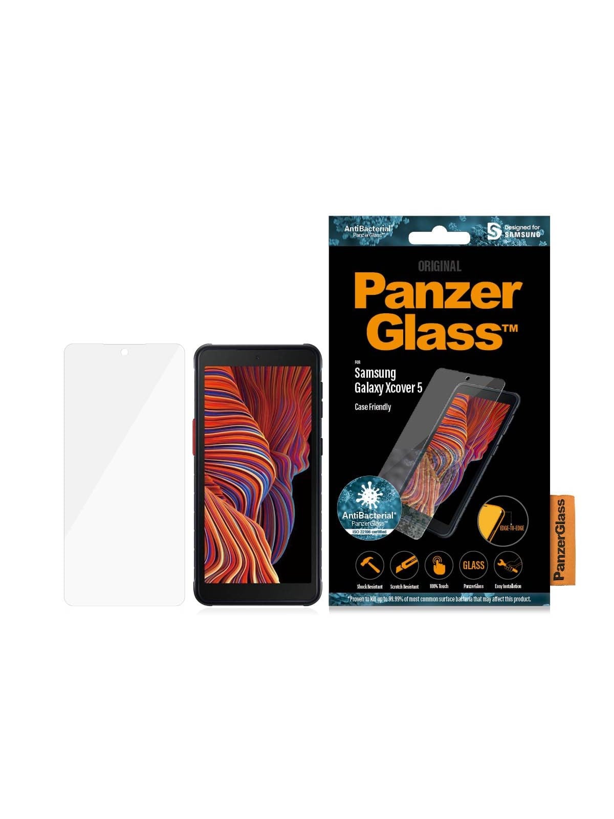 Panzerglass Screen Protector Samsung Galaxy Xcover 5 - Handys Schutzfolie - Panzer7267