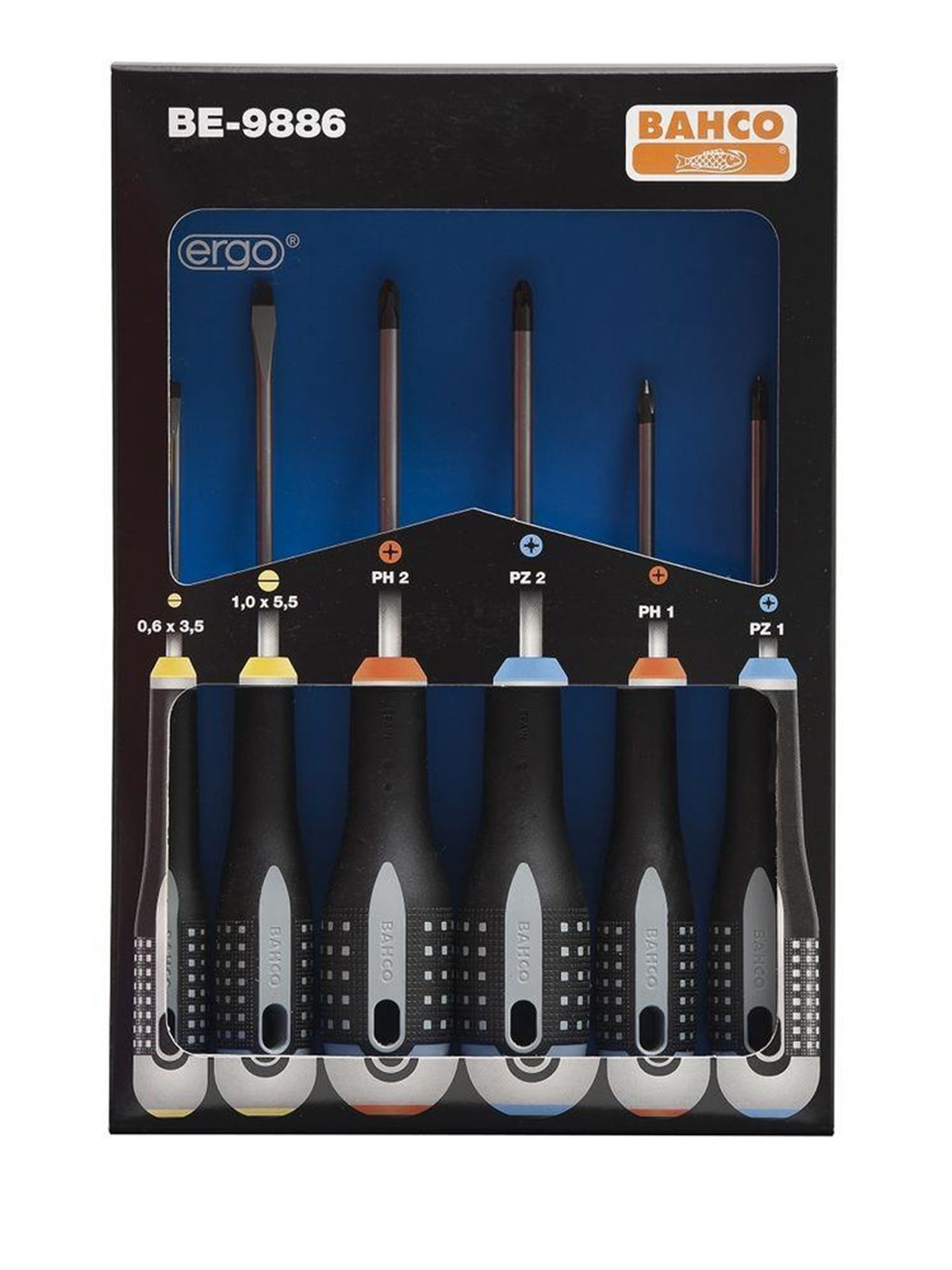 Bahco Screwdriver Ergo Set - Handwerkzeuge - Be-9886