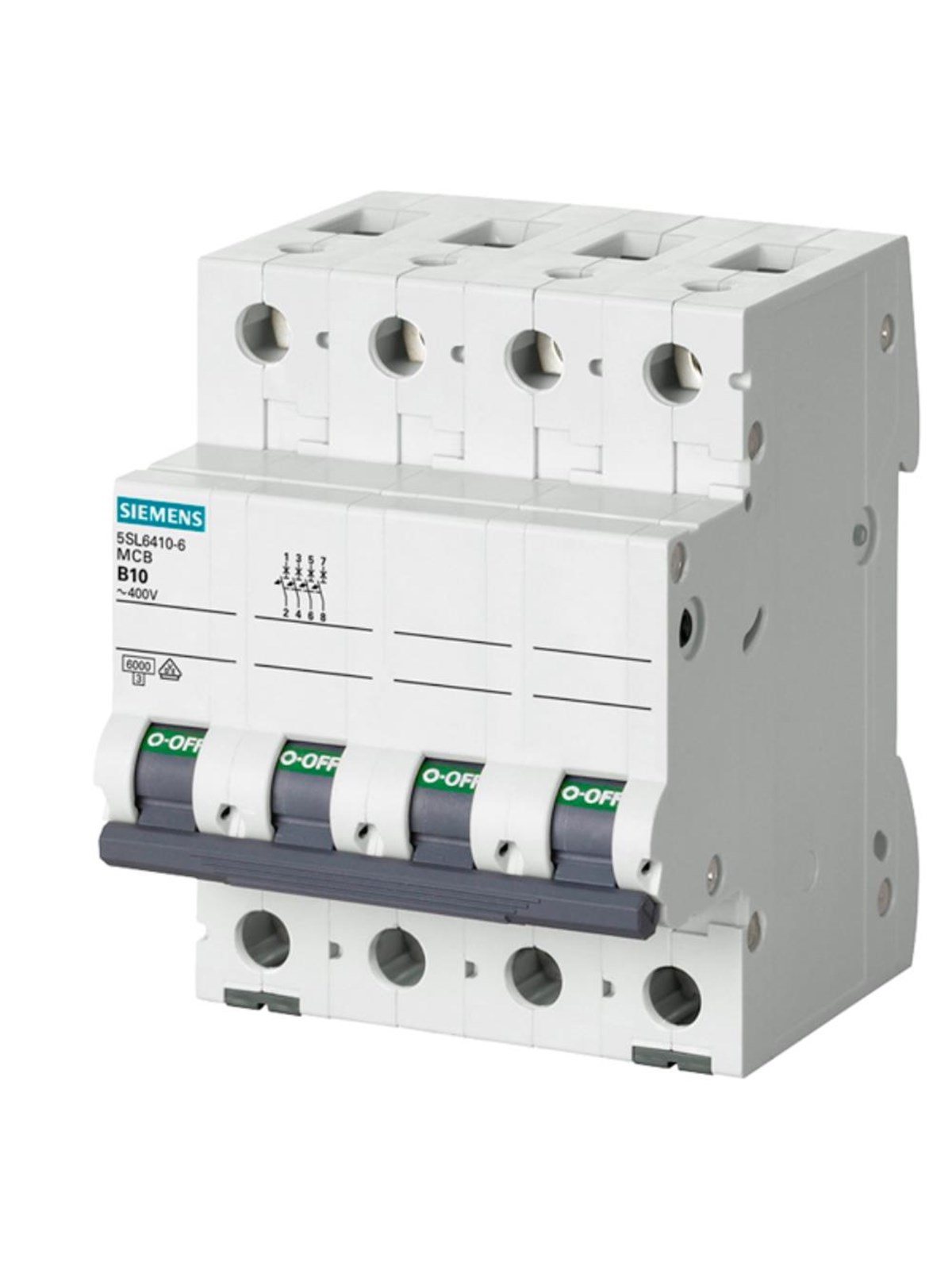 Siemens Circuit Breaker 6ka 3+N-p C16 5sl6616-7 - Komponenten Fuer Schaltkaesten Und Schraenke