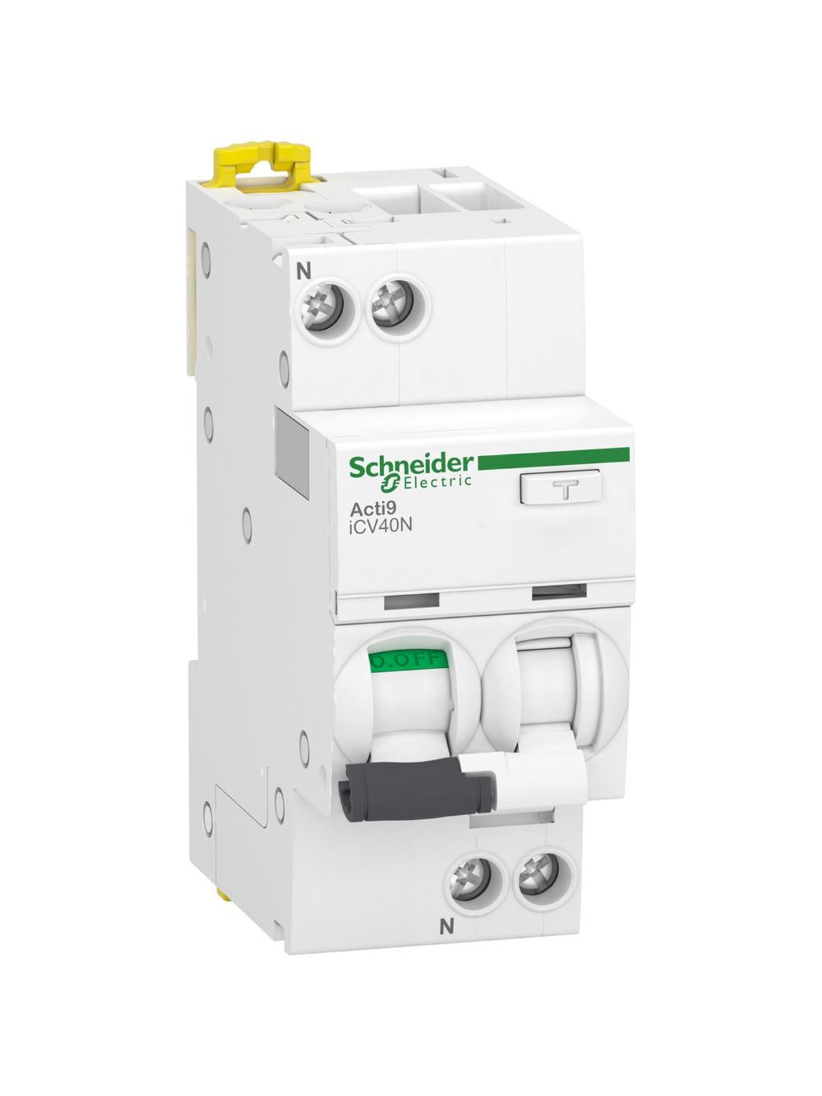 Schneider Electric Acti 9 Icv40n 1pn c 10a 30ma a Rcbo - Komponenten Fuer Schaltkaesten Und Schraenke - A9dc3610