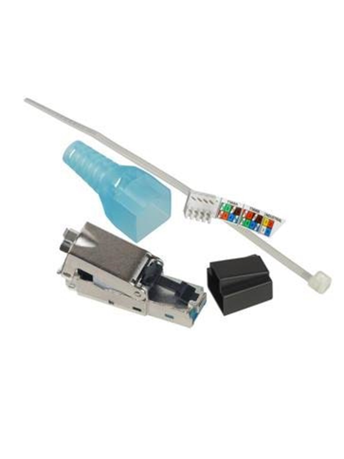 LK Field Termination Plug Actassi Rj45 Stp Cat6a - Kupferverkabelung - Actpg6atls001
