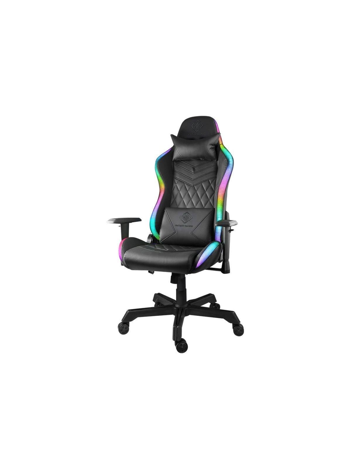 Deltaco Dc410 Rgb Gaming Chair Gaming Stuhl - Pu-leder - Bis zu 120 kg - Gaming Stuehle - Gam-080