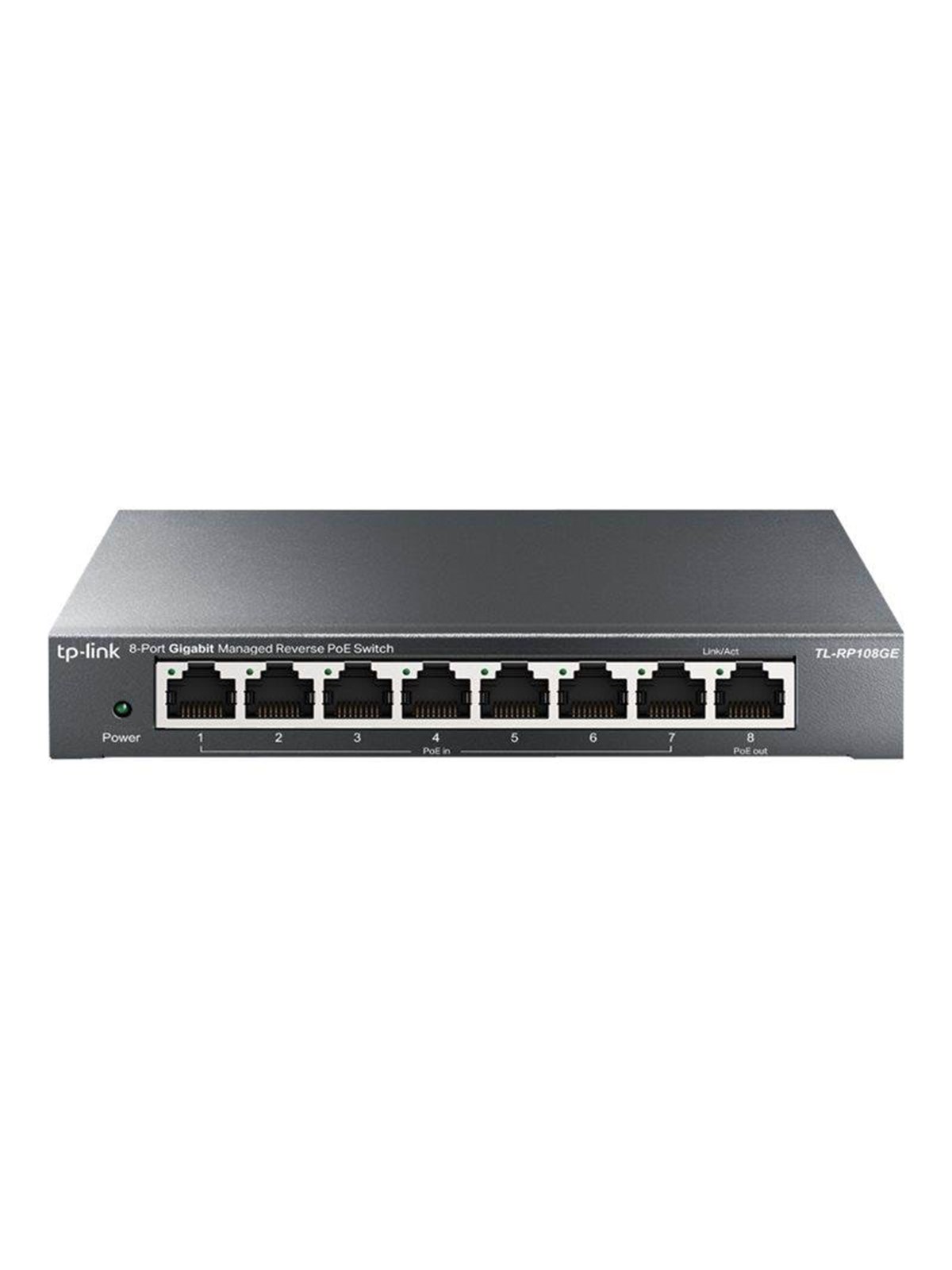 Tp-link Tl-rp108ge 8-port Gigabit Managed Reverse Poe Switch - Switches