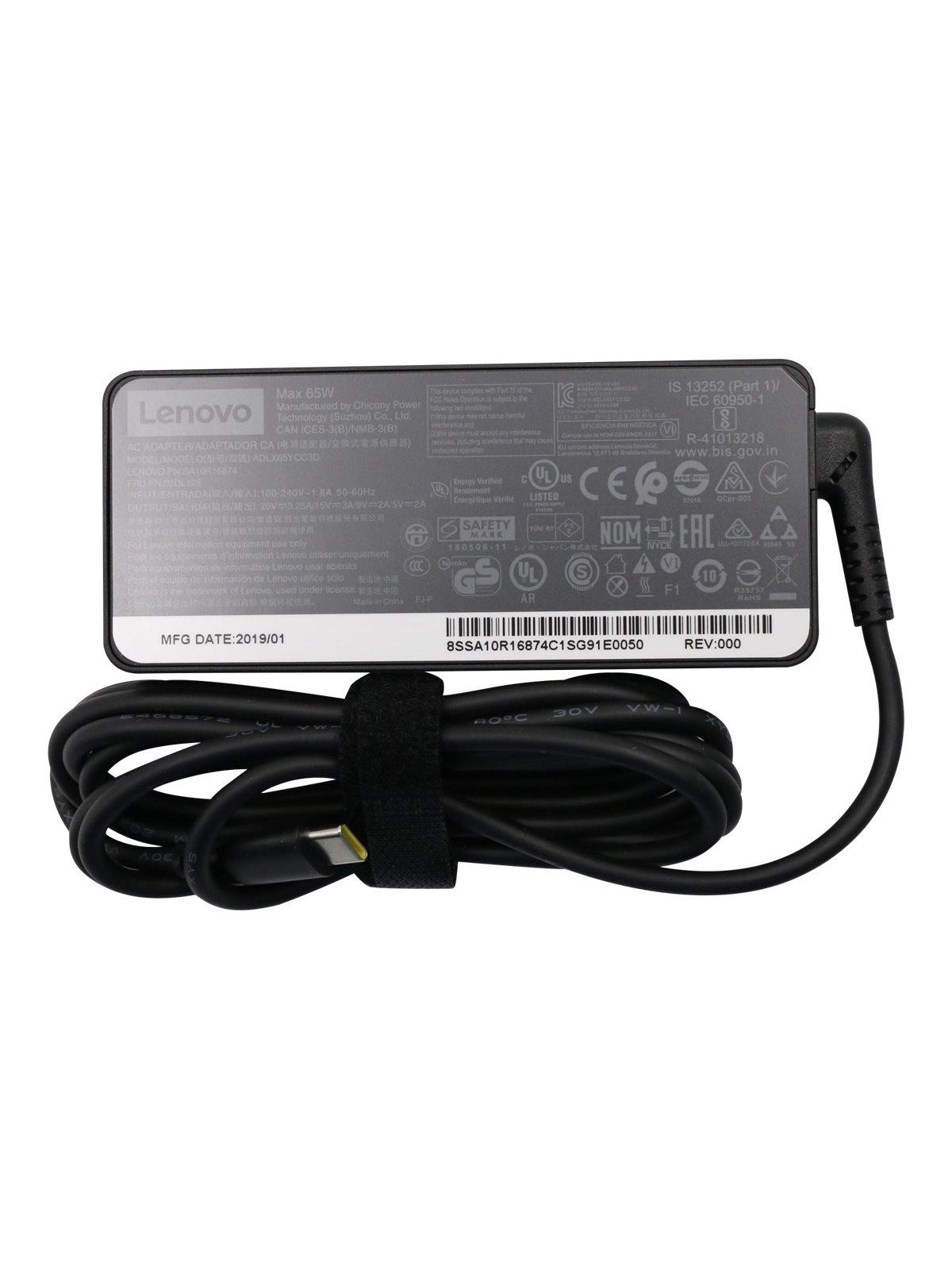 Lenovo Chicony Adlx65ycc3d - Netzteile Fuer Laptops - 02dl128
