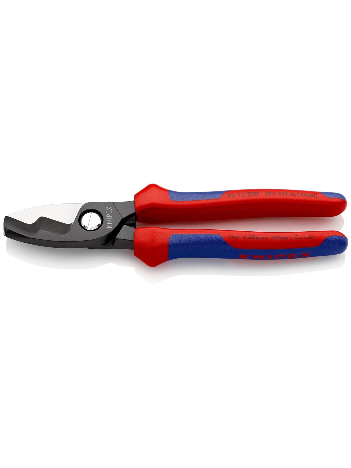 Knipex Kabelscheren, Mit Doppelschneide - Handwerkzeuge - 95 12 200
