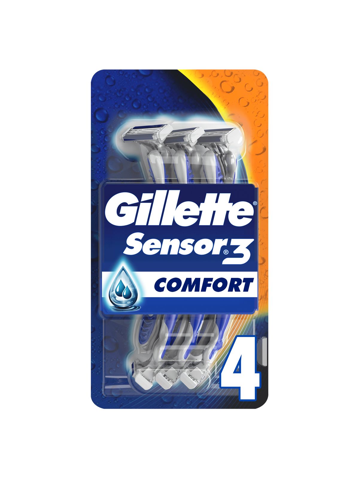 Gillette Sensor3 4 Pcs - Rasierausstattung - 7702018490240
