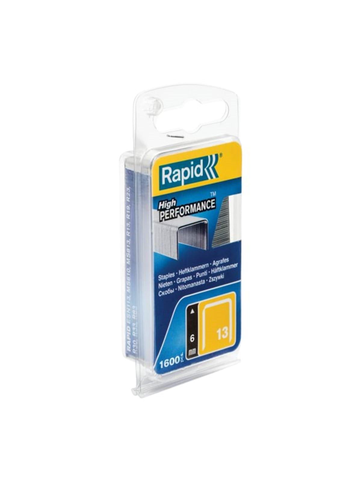 Rapid Staples 13/6 Galv Blister 1.6M - Locher Und Tacker - 40109519