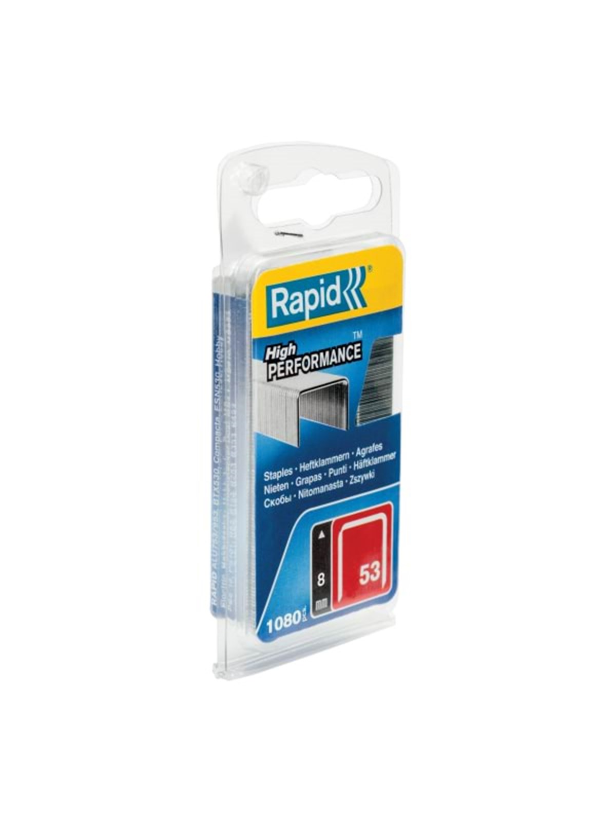 Rapid Staples 53/8 1.08m Galv Blister - Locher Und Tacker - 40109503