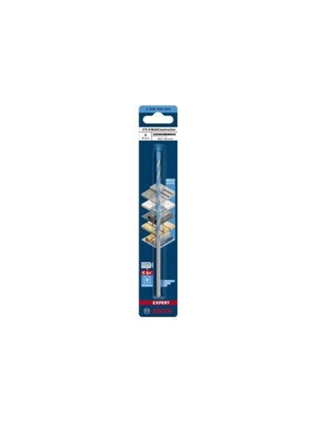 Bosch Bor Cyl Multiconstruction 4x130mm - Bohrer Bits - 2608900605